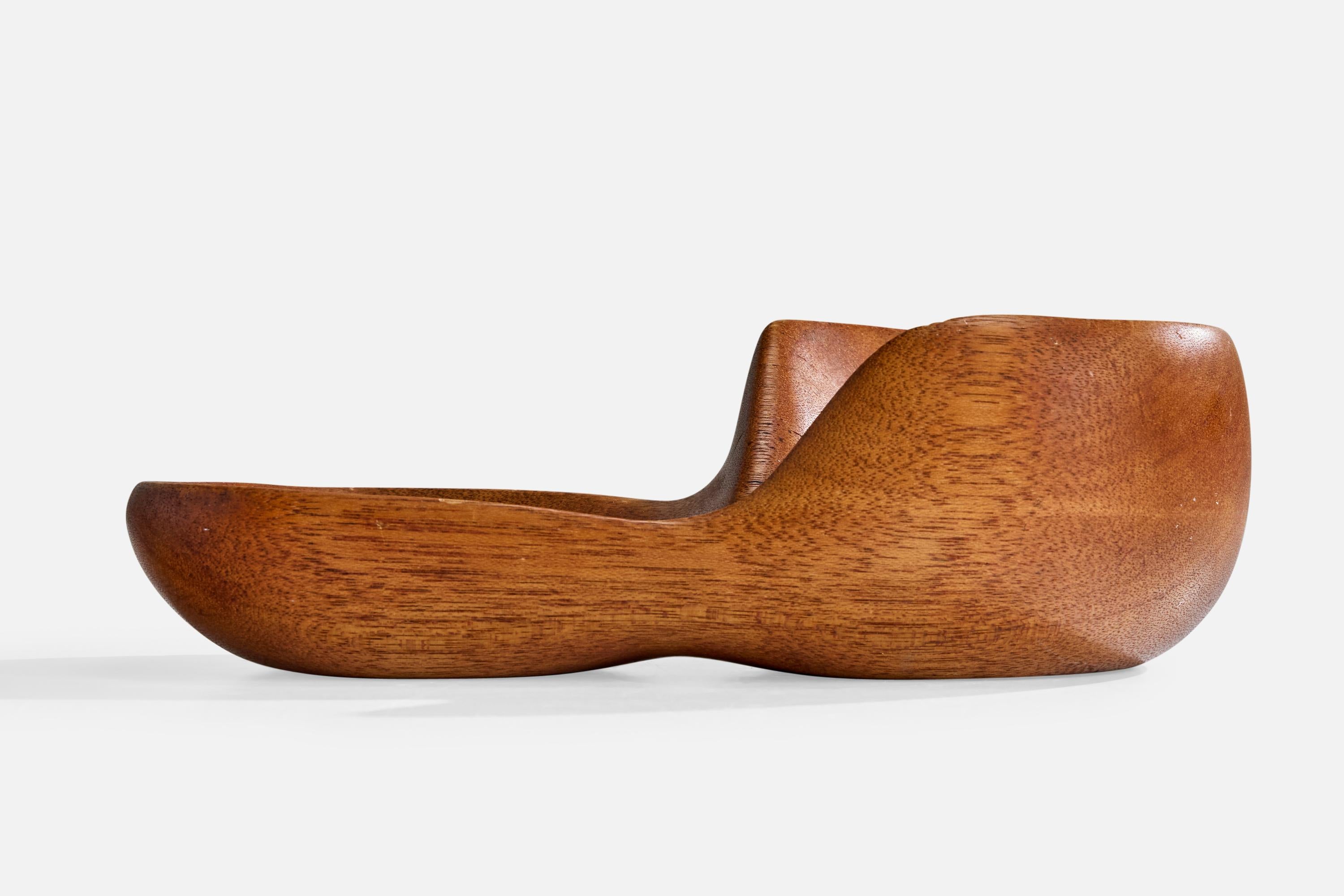 Designer americano, Ciotola, Wood, USA, anni '50 in vendita 2