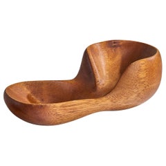 Designer americano, Ciotola, Wood, USA, anni '50