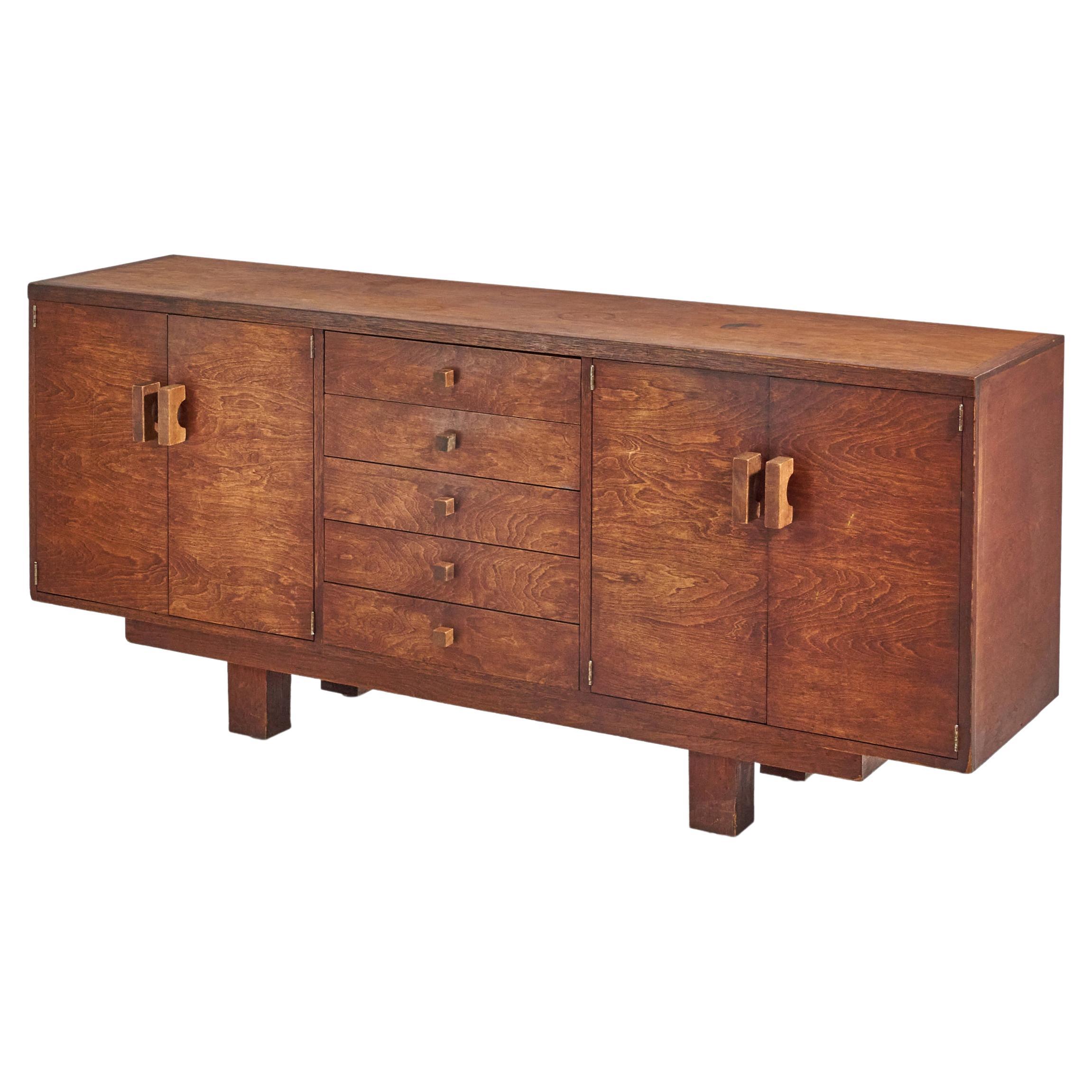 American Designer, Cabinet, Oak, United States, 1960s