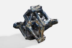 American Designer, Candelabra, Ceramic, USA, 1970s