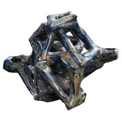 Diseñador Americano, Candelabro, Cerámica, EEUU, 1970s