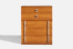 American Designer, Chest of Drawers, Oak, USA, 1940s
