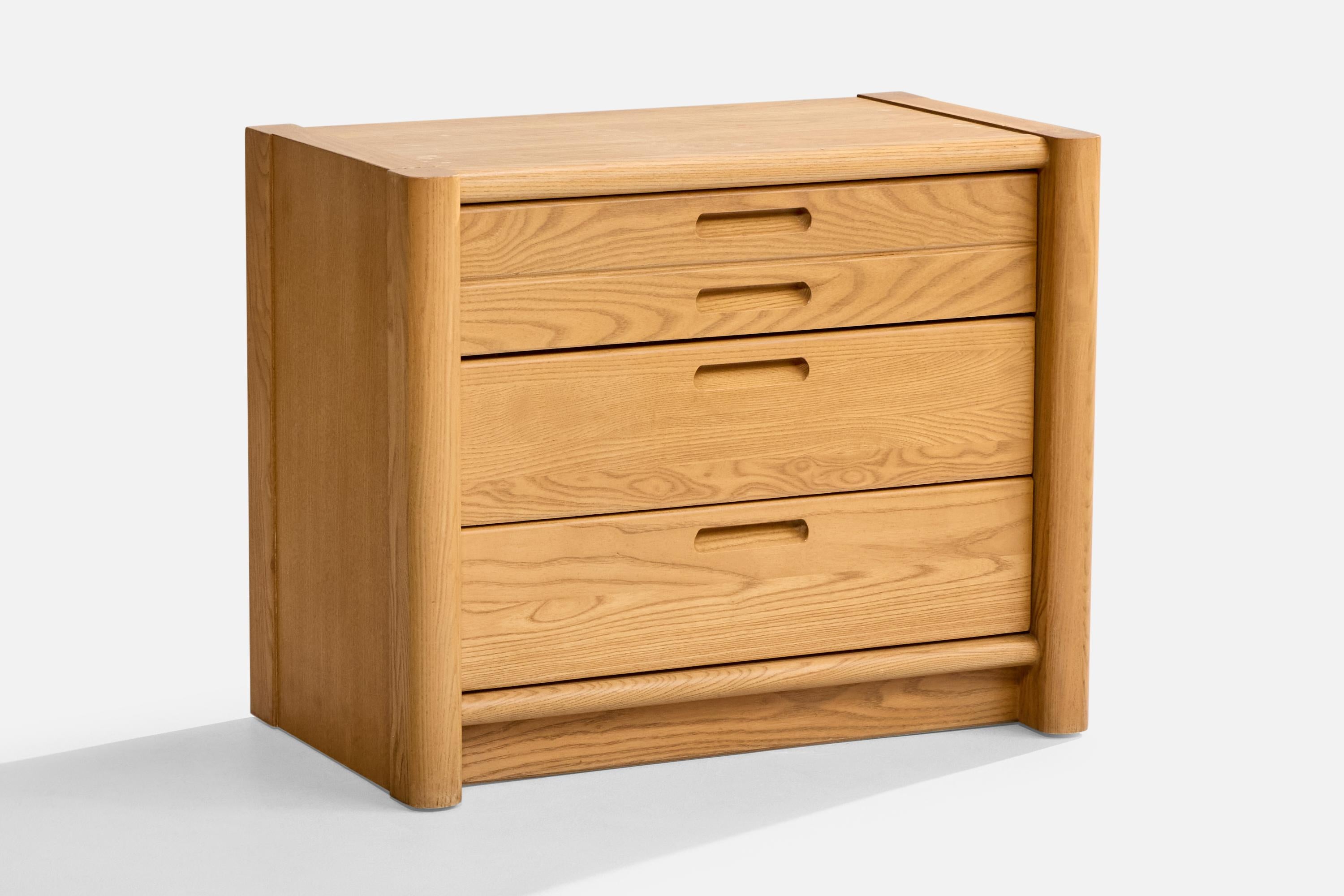 Amerikanische Designerin, Kommoden, Eiche, USA, 1970er Jahre (amerikanisch) im Angebot