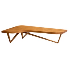 American Designer, Coffee Table, Oak, Walnut, USA, 1950s