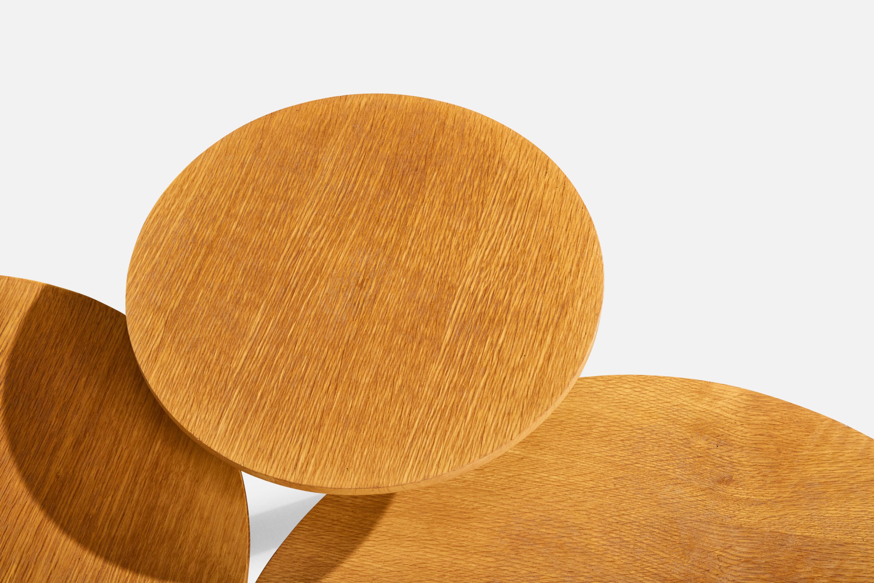 Fin du 20e siècle Designer américain, table basse, Steele, Wood, USA, années 1970 en vente