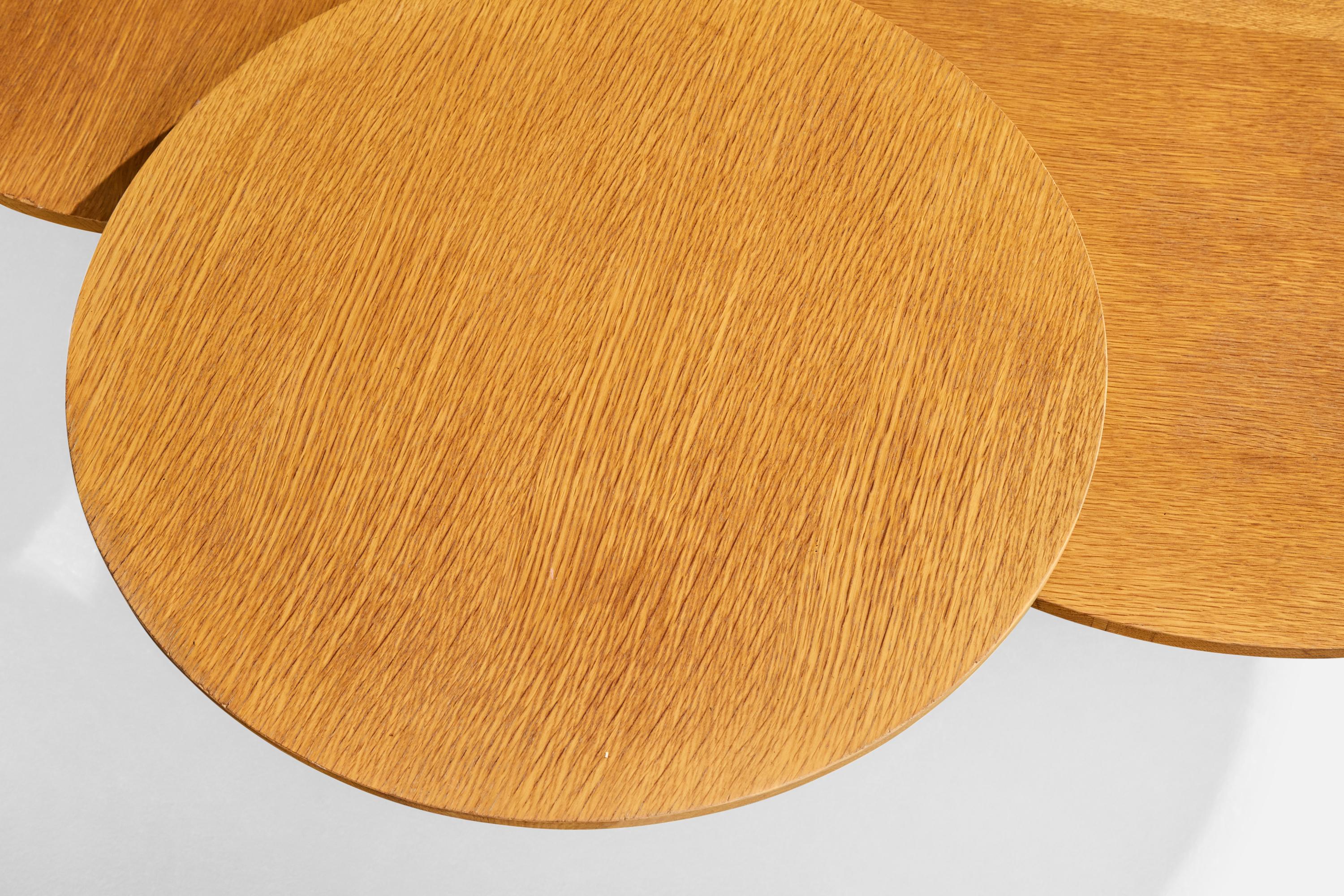 Designer américain, table basse, Steele, Wood, USA, années 1970 en vente 1