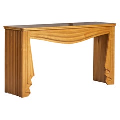 American Designer, Console Table, Oak, USA, 1940s