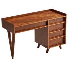 American Designer, Desk, Rosewood, USA, 1950s