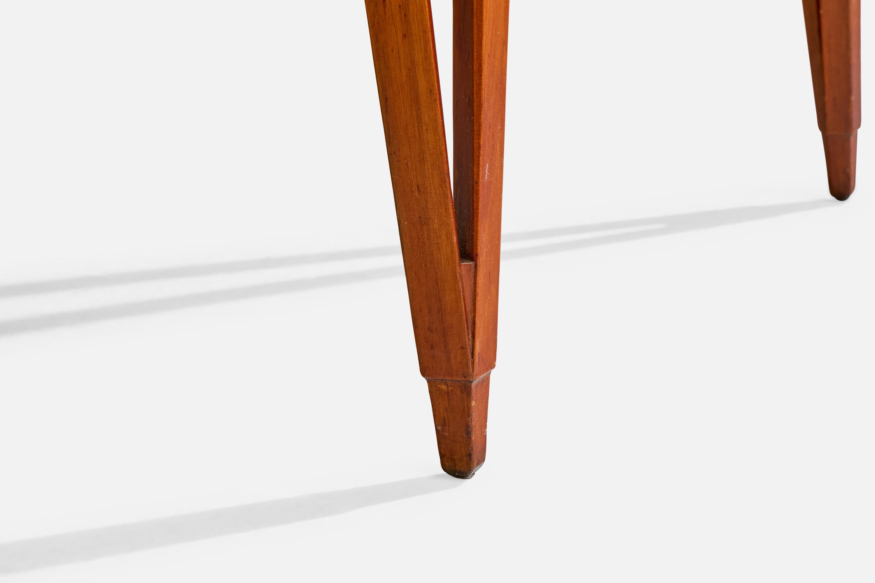 Tavolo da pranzo di design americano, Wood, Stati Uniti, anni '50 in vendita 3