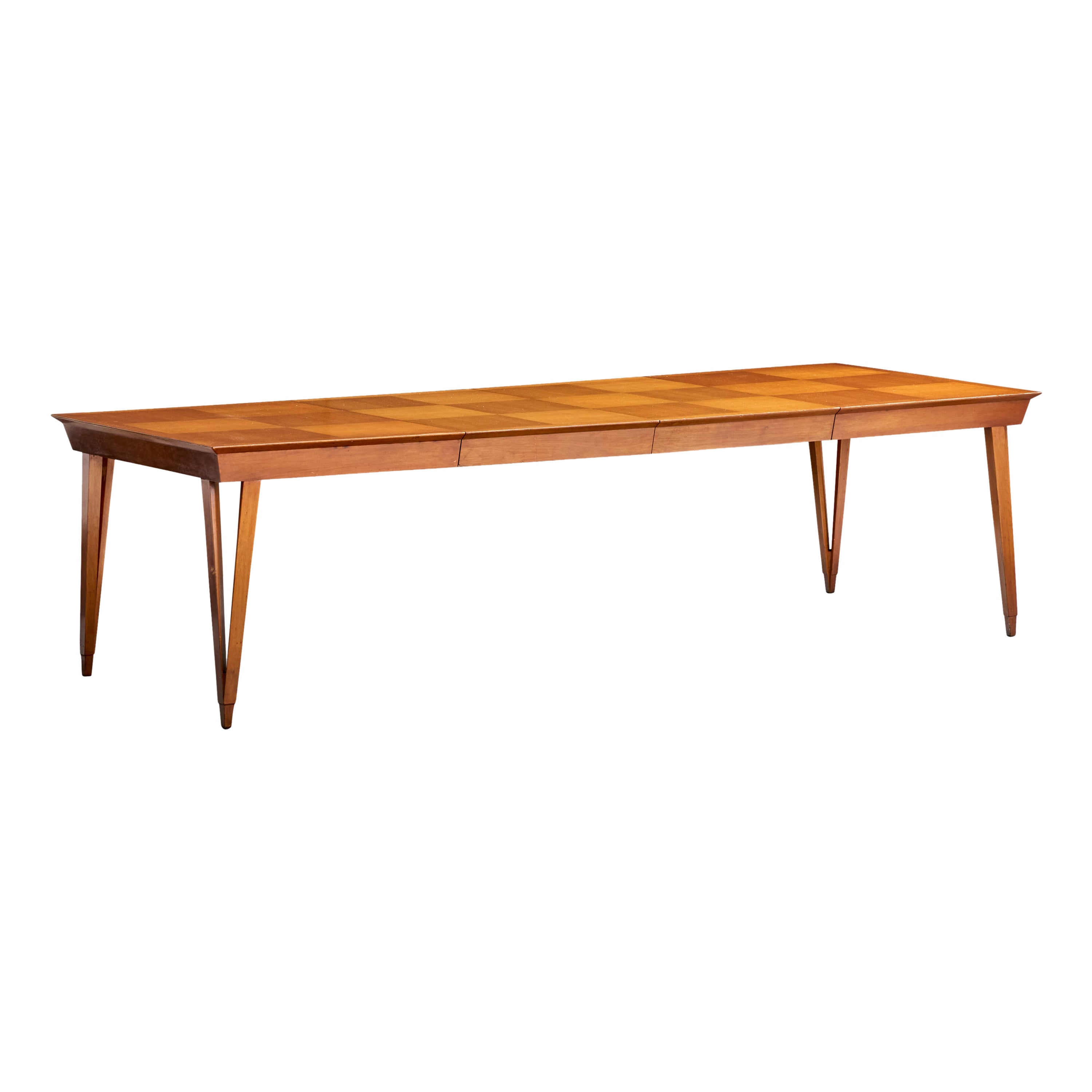 Tavolo da pranzo di design americano, Wood, Stati Uniti, anni '50 in vendita