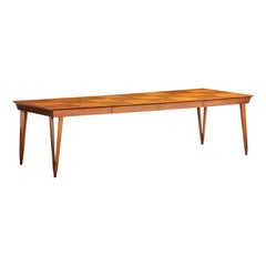 Tavolo da pranzo di design americano, Wood, Stati Uniti, anni '50