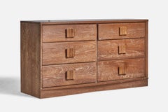 American Designer, Dresser, Oak, USA, 1940s