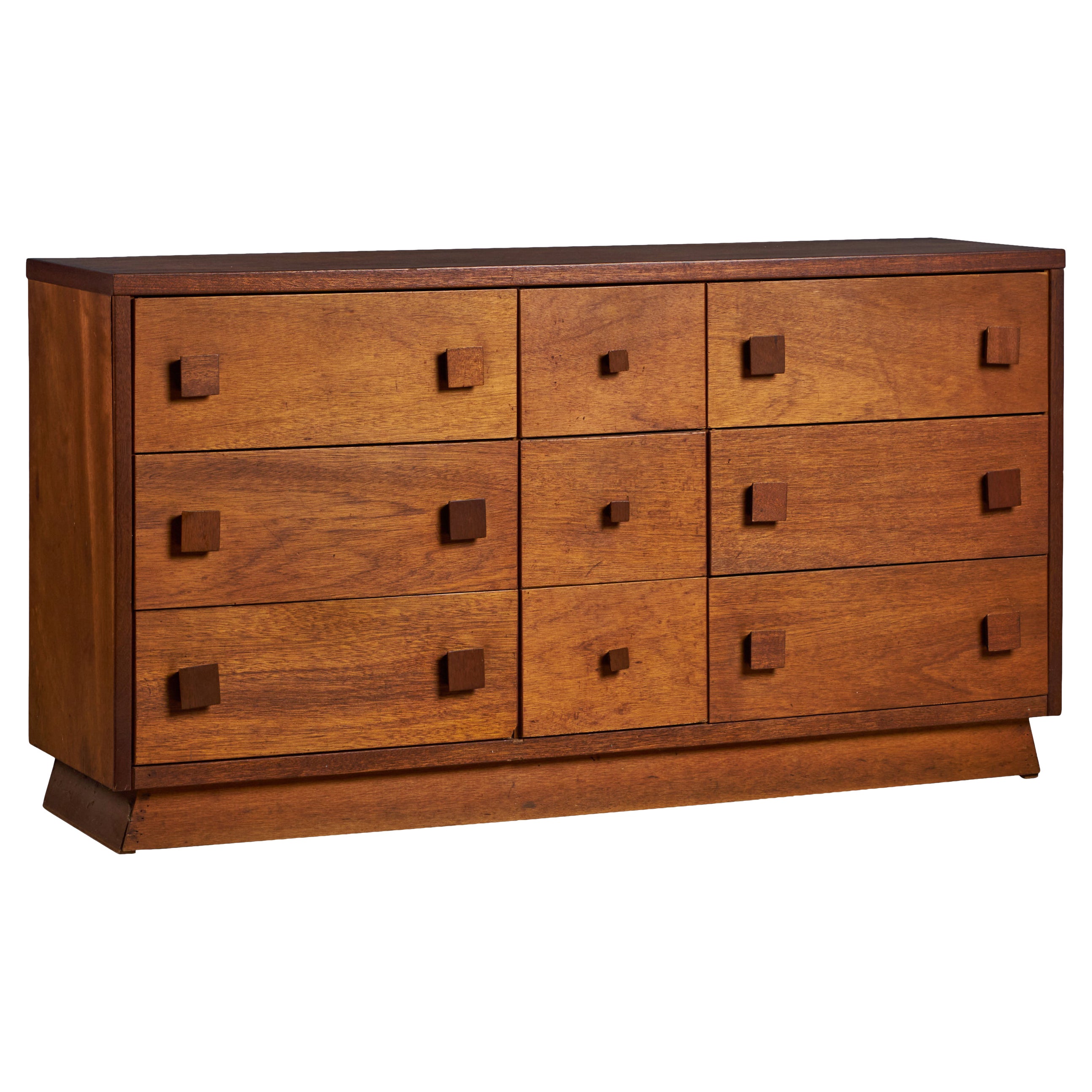 American Designer, Dresser, Oak, USA, 1940s