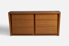 American Designer, Dresser, Oak, USA, 1950s