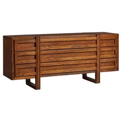 American Designer, Dresser, Walnut, USA, 1950s