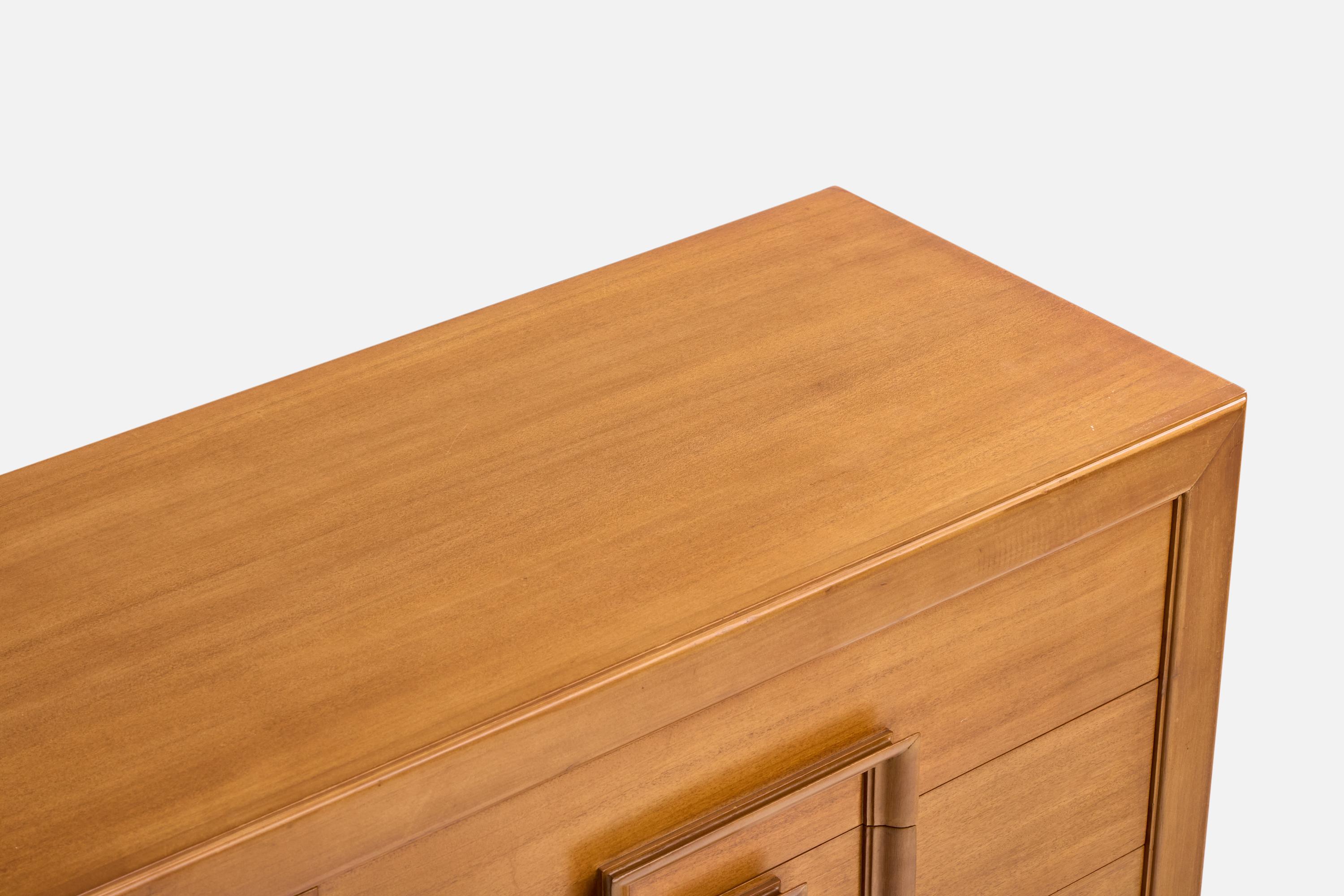 American Designer, Dresser, Wood, United States, 1950s For Sale 5