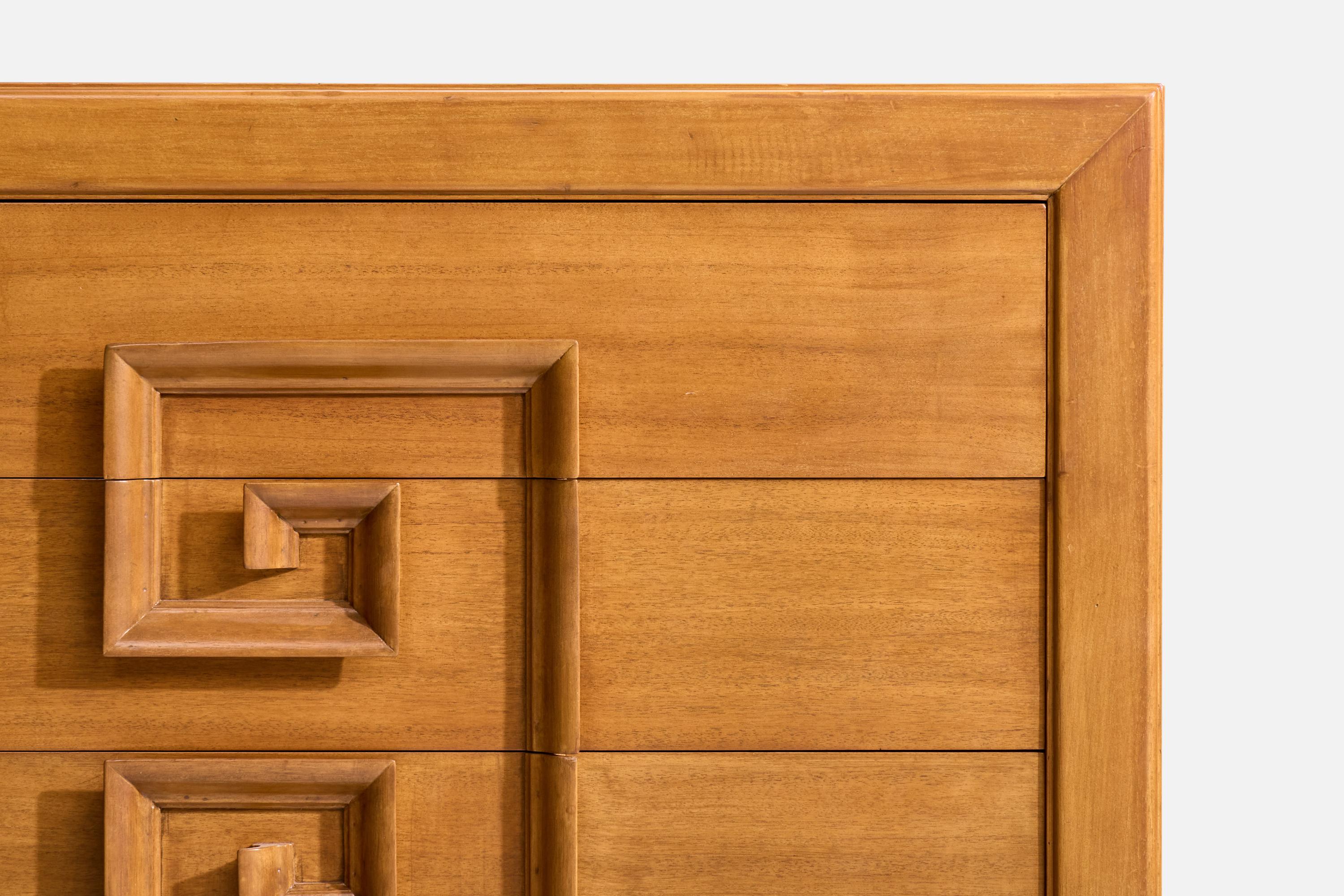 Mid-20th Century American Designer, Dresser, Wood, United States, 1950s For Sale