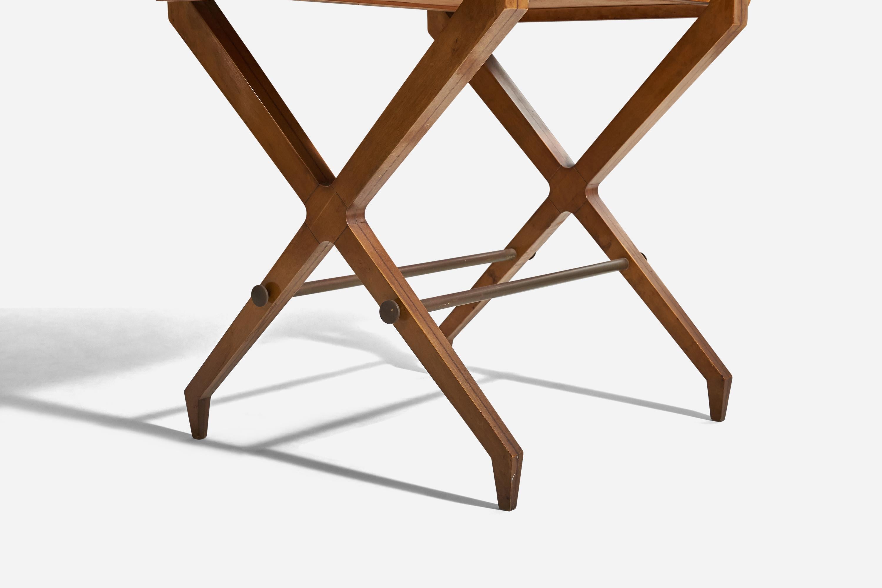 Mid-20th Century American Designer, End Table, Walnut, United States, 1950s