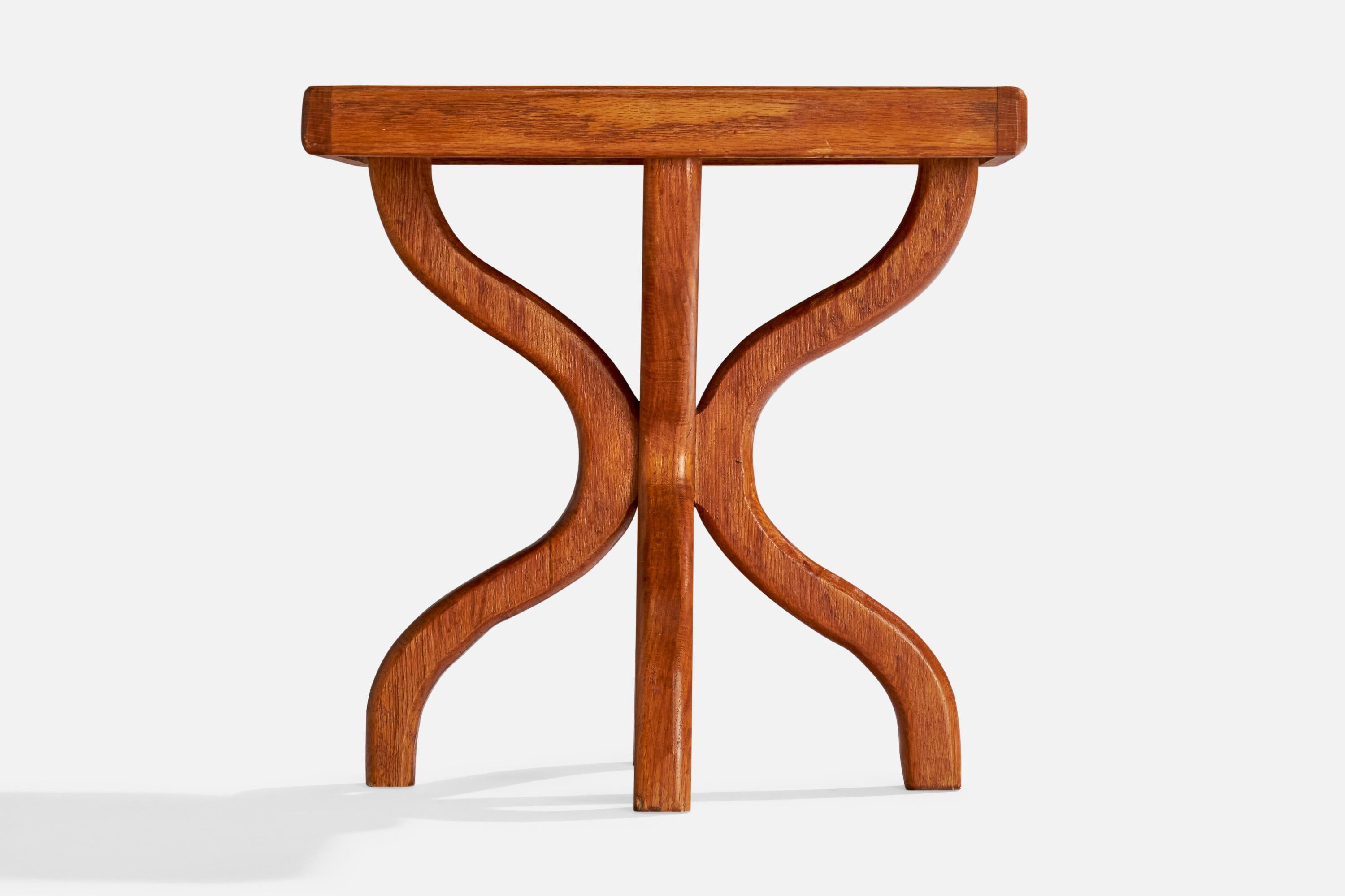 Designer americano, Tavolini, Oak, USA, anni '40 5