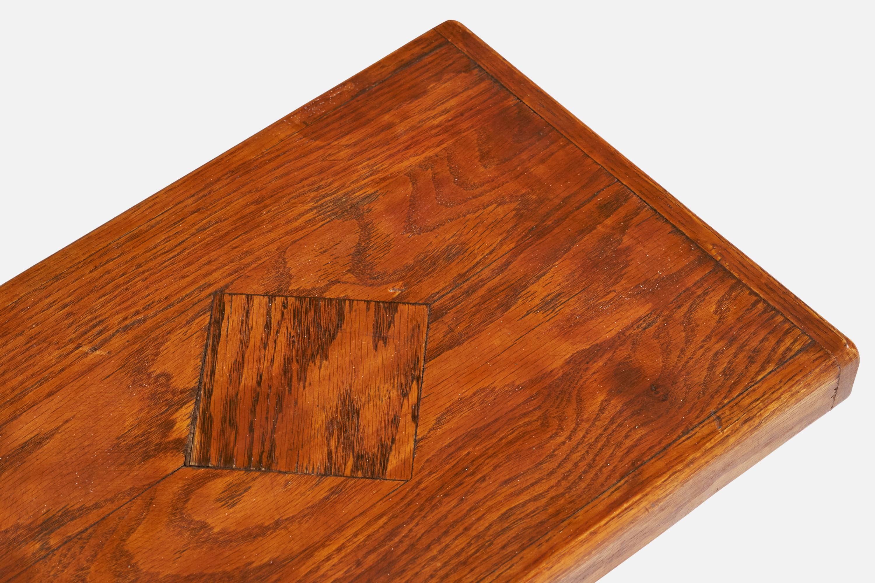 Designer americano, Tavolini, Oak, USA, anni '40 9