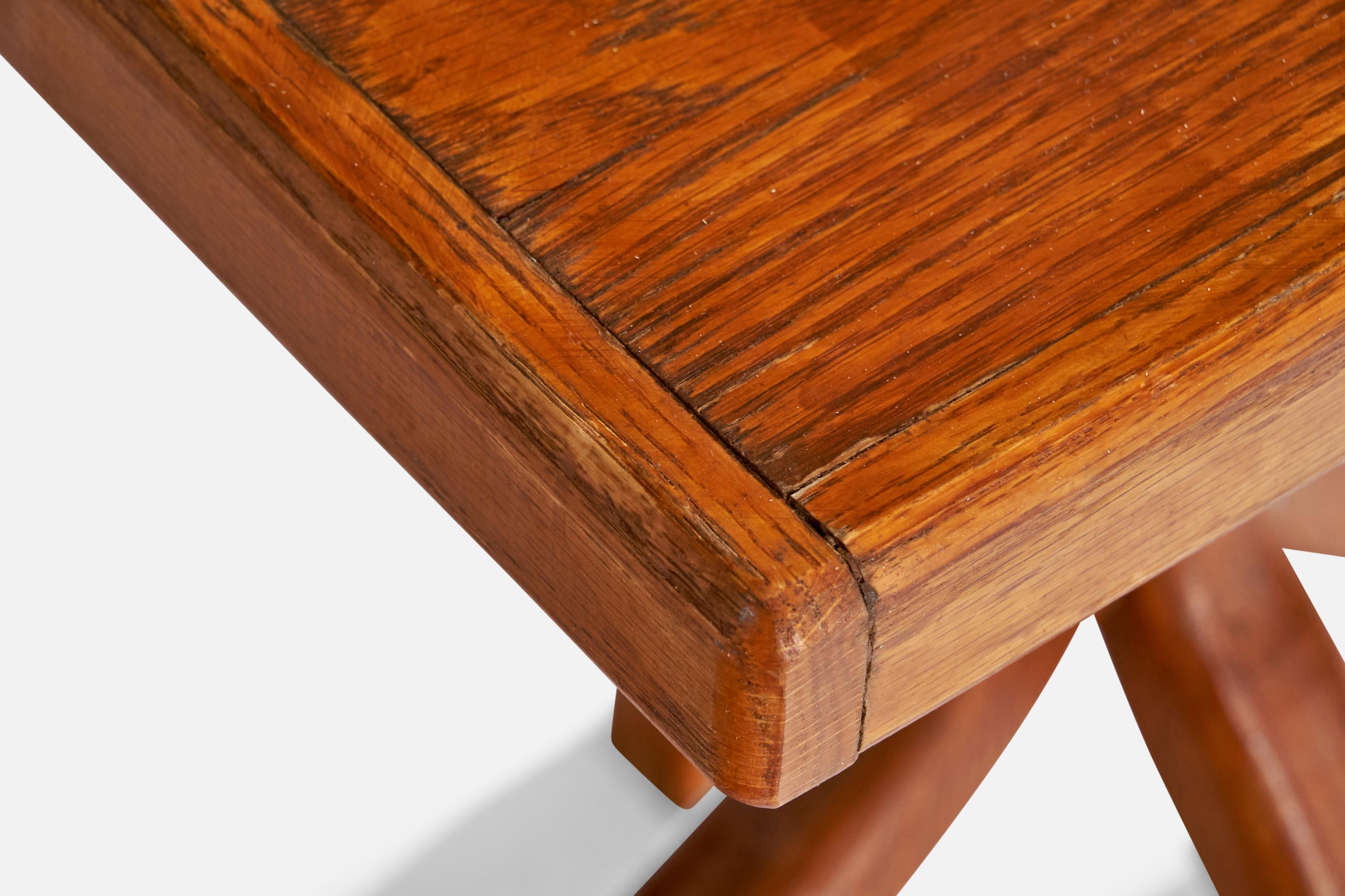 Designer americano, Tavolini, Oak, USA, anni '40 In condizioni buone a High Point, NC