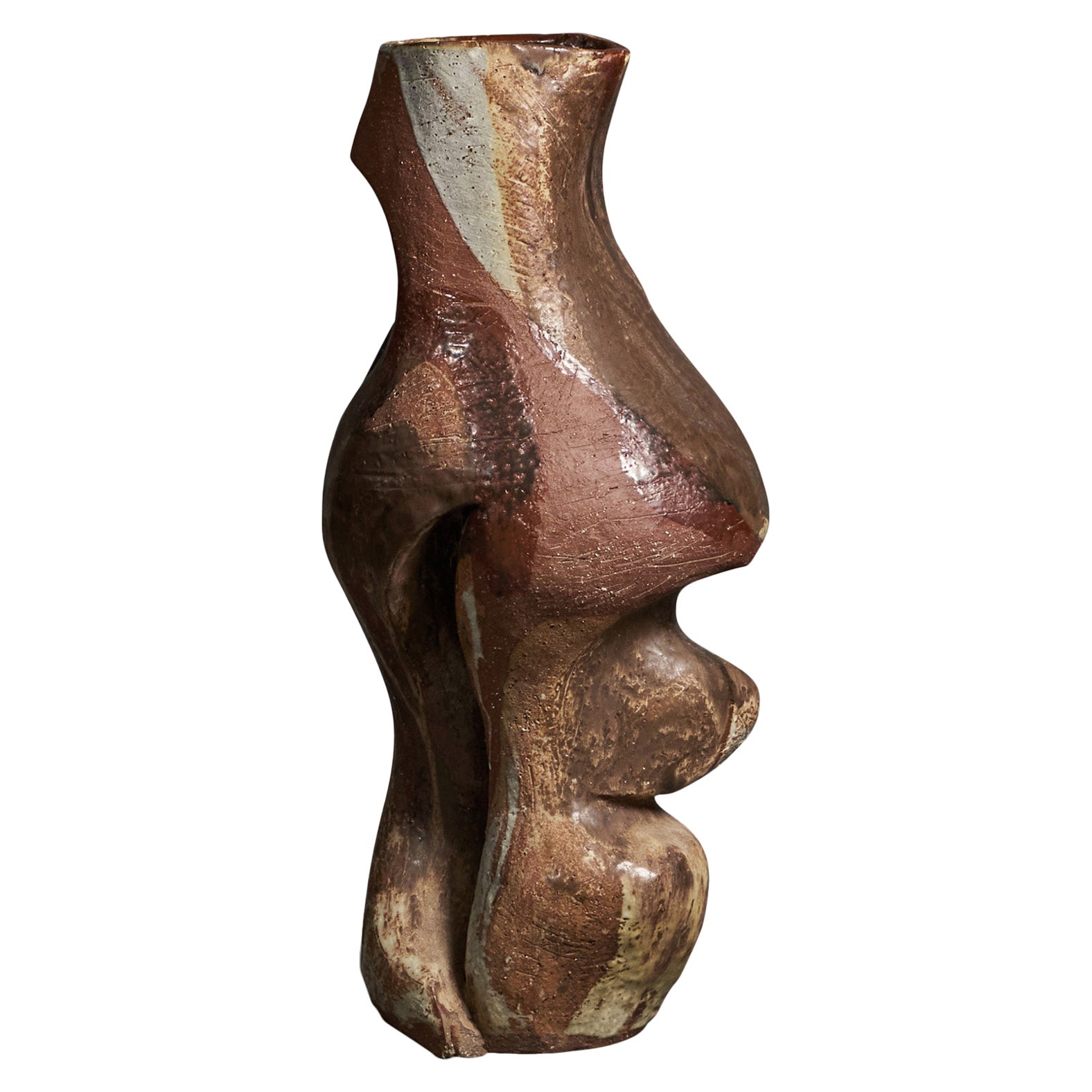Designer americano, Grande vaso da terra, Ceramica, USA, anni '70