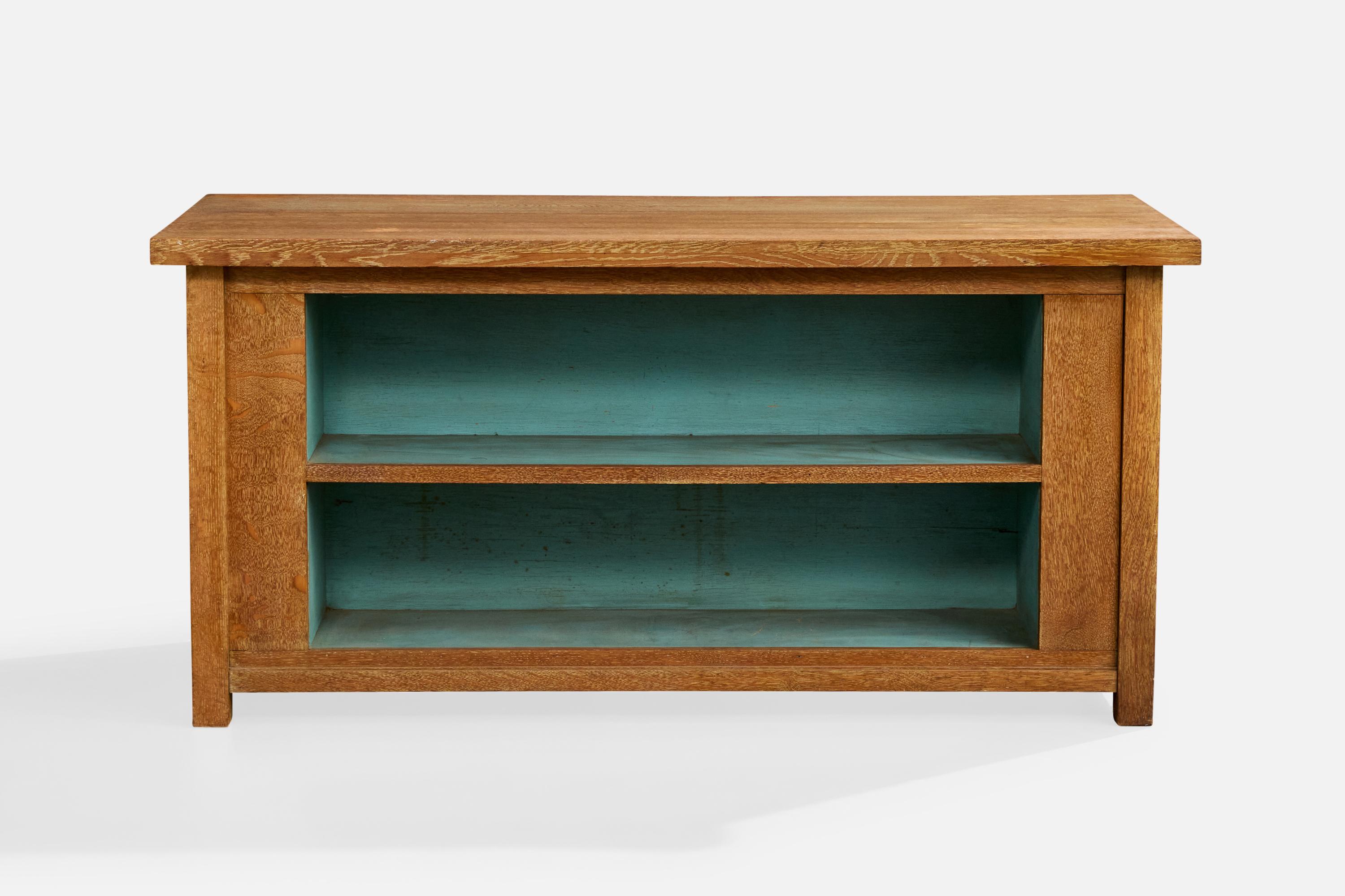 Mid-Century Modern American Designer, Library Table, Oak, USA, 1910s For Sale
