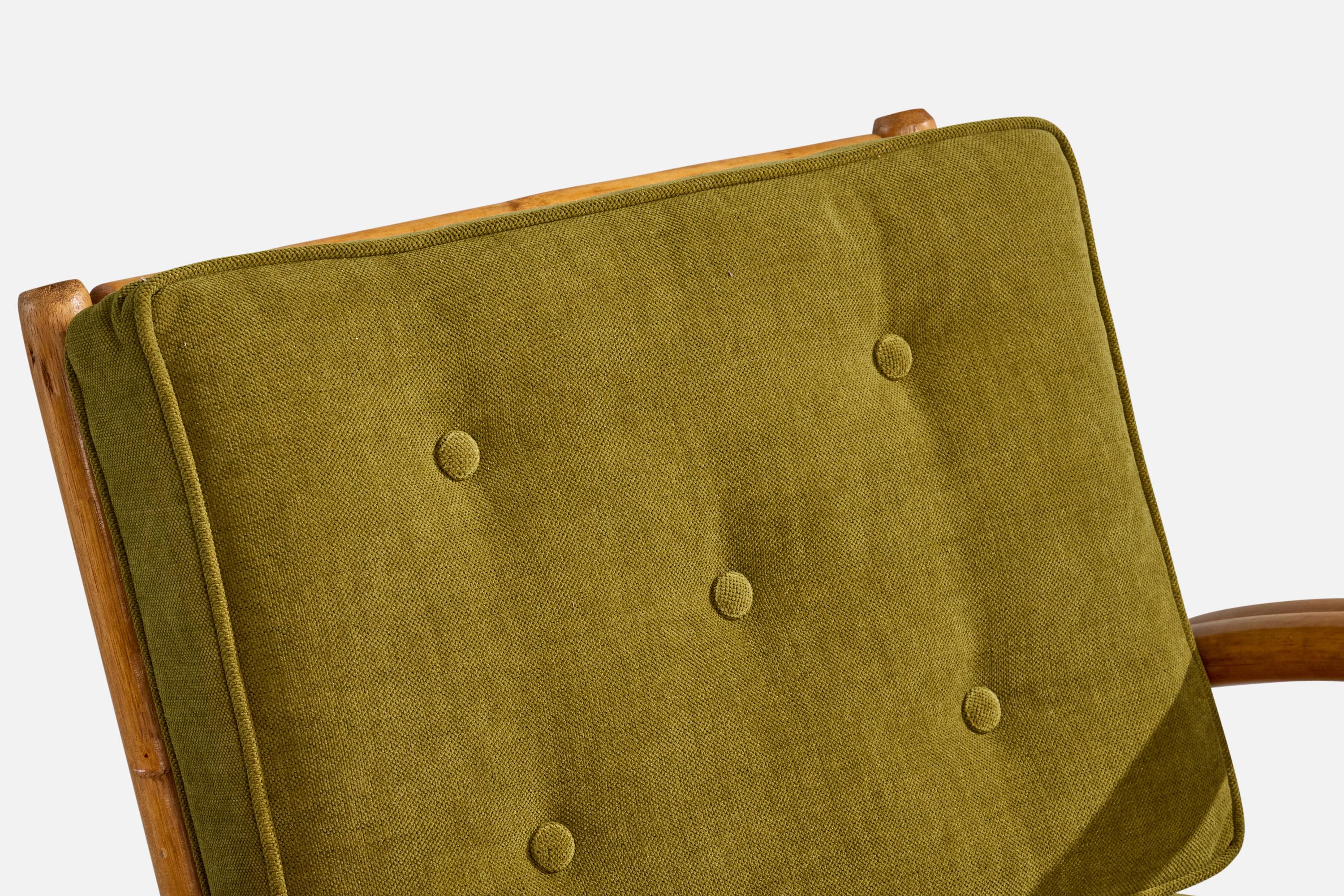 Designer americano, Sedie da salotto, Bambù, Fabrice, USA, anni '1950 in vendita 5