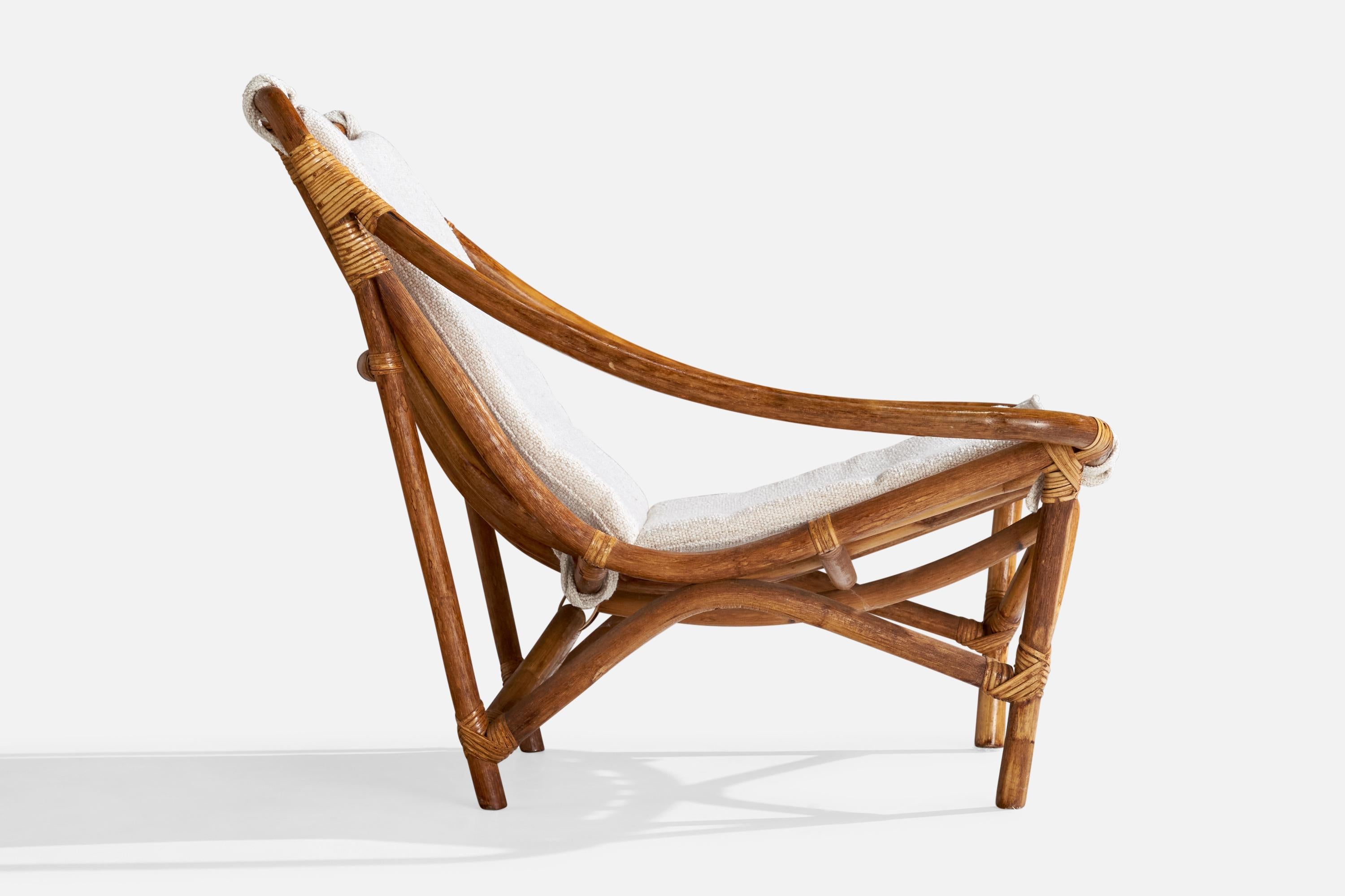 Design/One, chaises longues, bambou, rotin, tissu, USA, années 1950 3