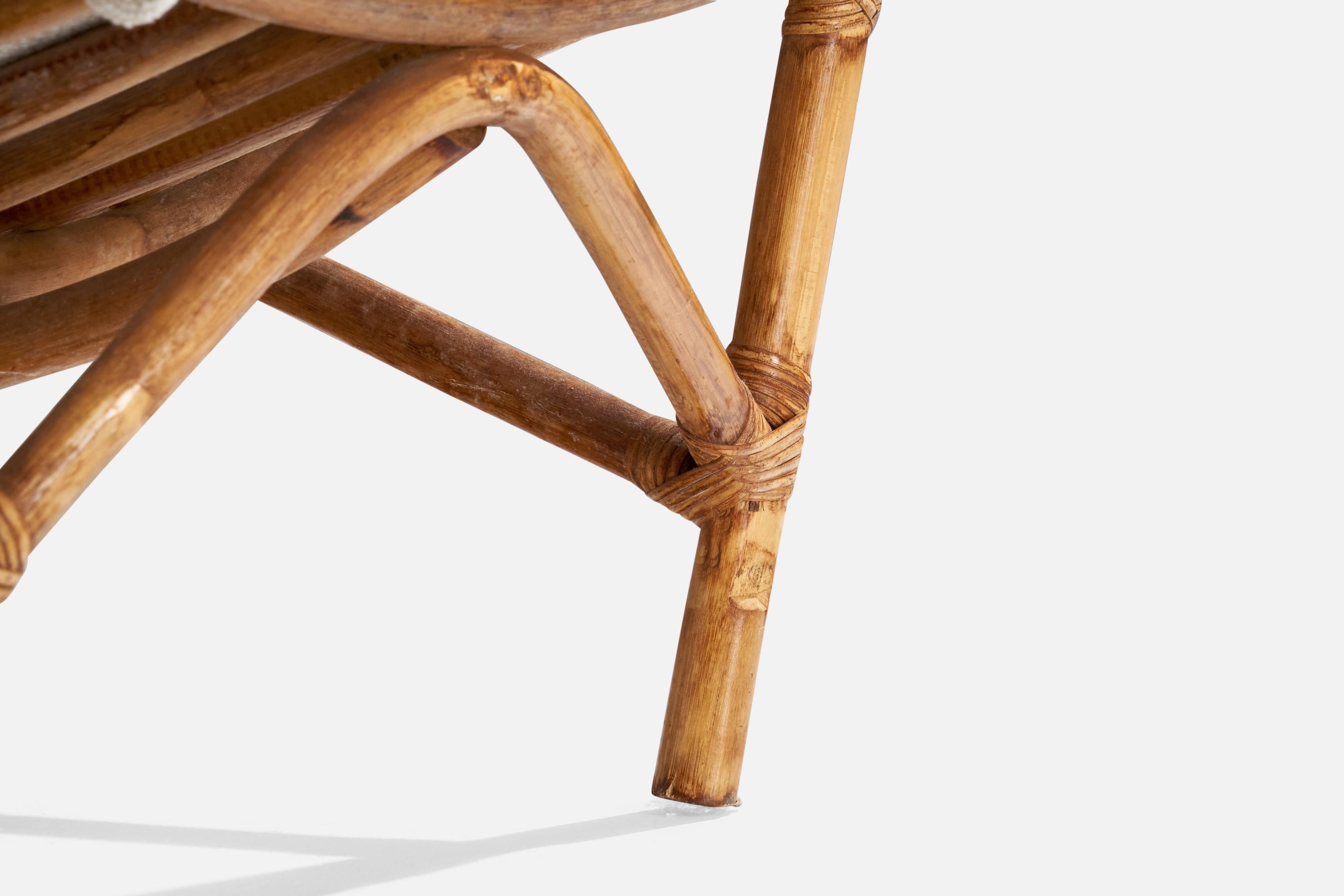 Design/One, chaises longues, bambou, rotin, tissu, USA, années 1950 en vente 5