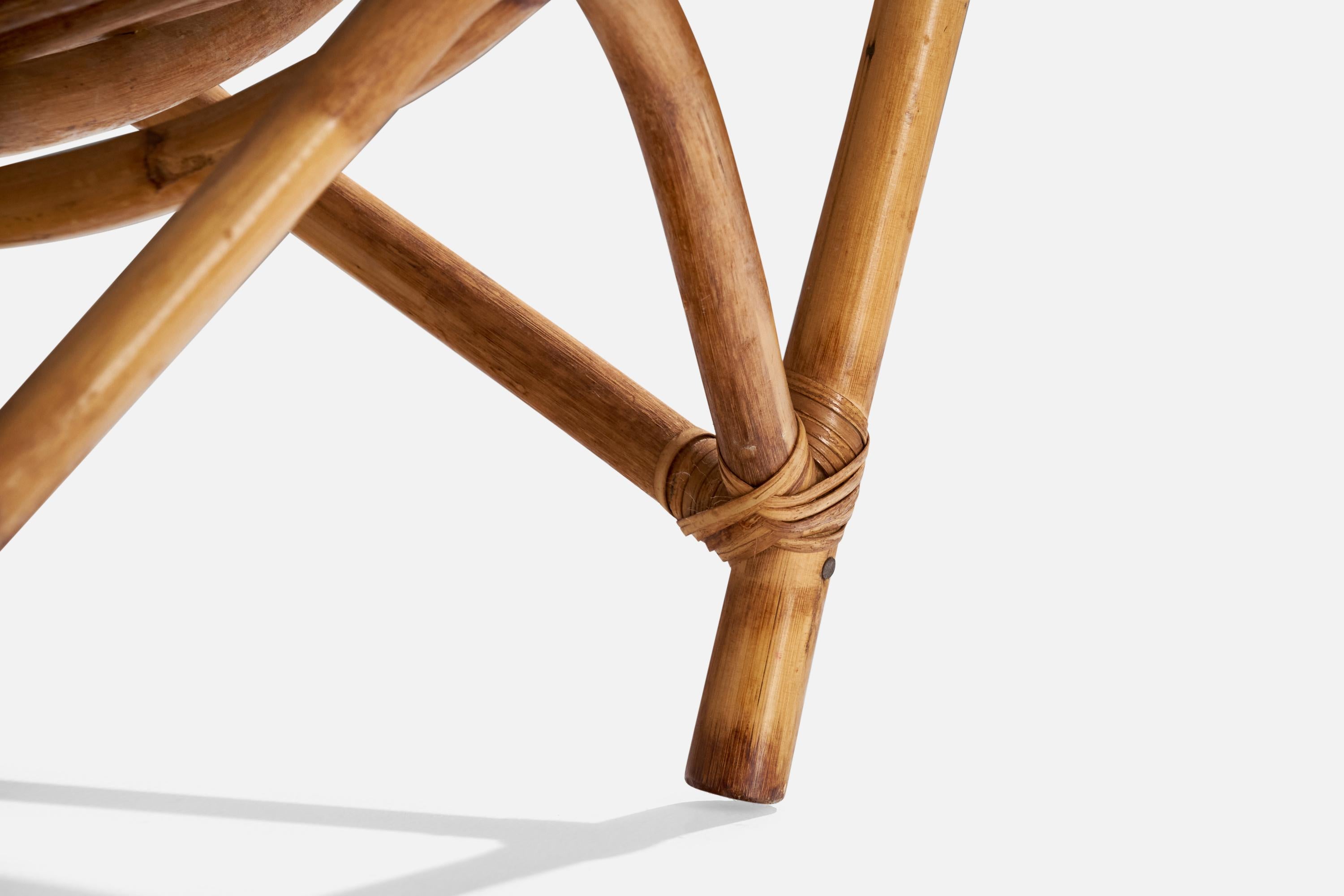 Design/One, chaises longues, bambou, rotin, tissu, USA, années 1950 1