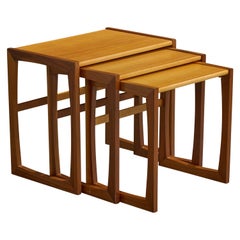 American Designer, Nesting Tables, Wood, USA, 1950s