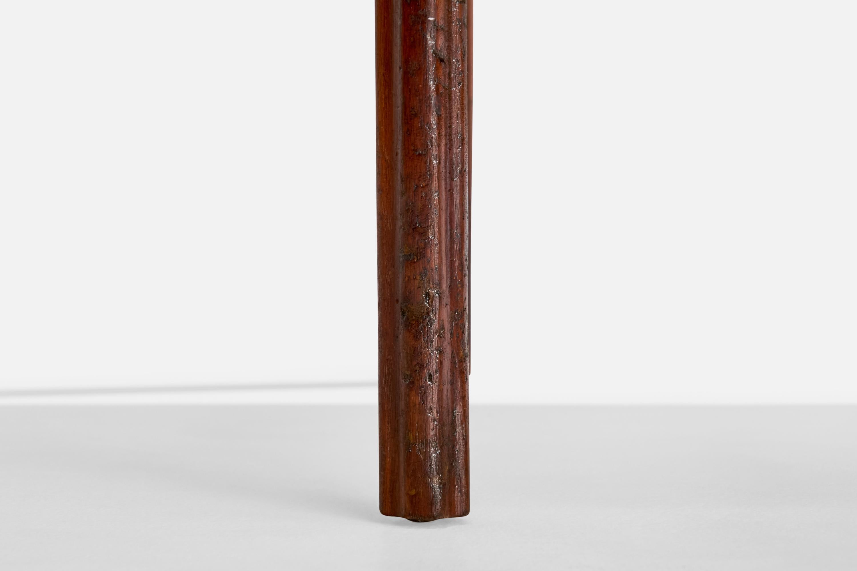 American Designer, Nightstands, Walnut, Iron, USA, 1950s 1