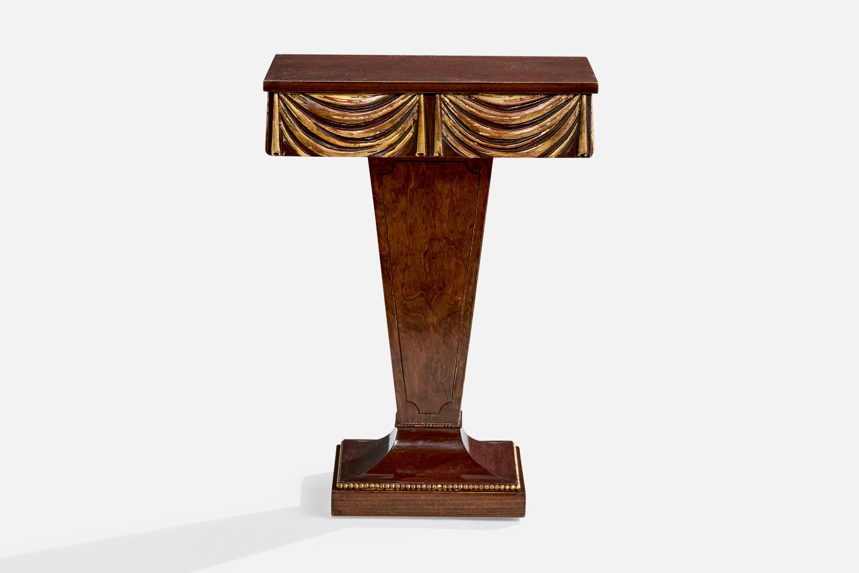 Milieu du XXe siècle Designer américain, Tables de nuit, Wood, USA, années 1940 en vente