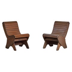 Designer americano, Sedie laterali, Wood, USA, anni '40