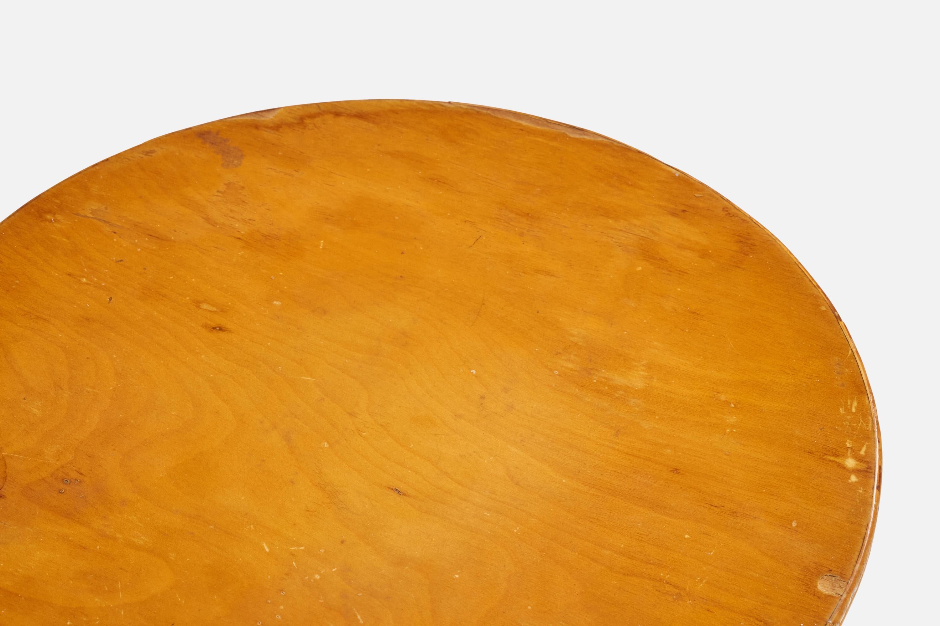 Amerikanischer Designer, Beistelltisch, Bambus, Rattan, Holz, USA, 1950er Jahre 2