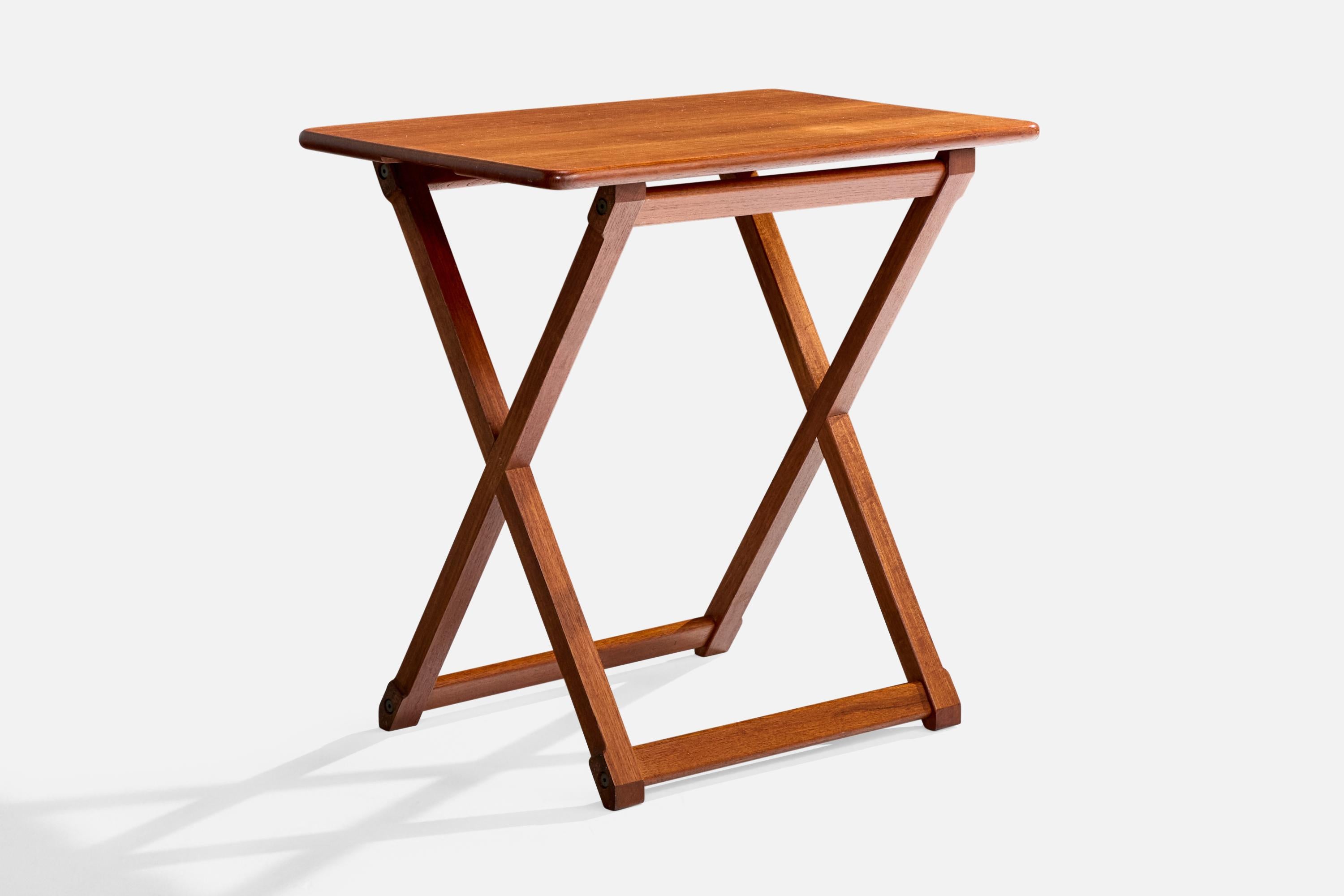 Américain Designer américain, tables d'appoint en teck, États-Unis, années 1960 en vente