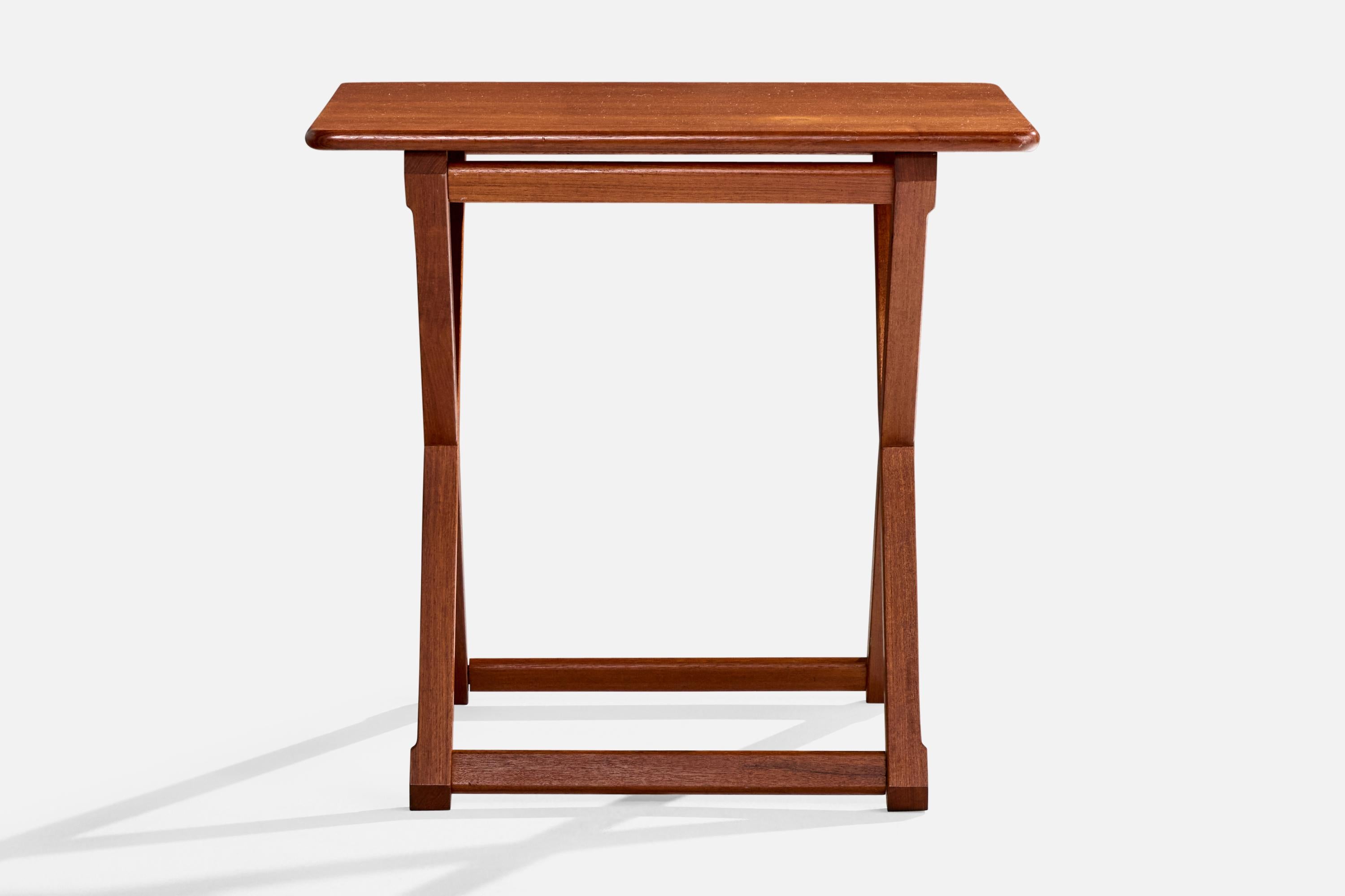 Designer américain, tables d'appoint en teck, États-Unis, années 1960 Bon état - En vente à High Point, NC