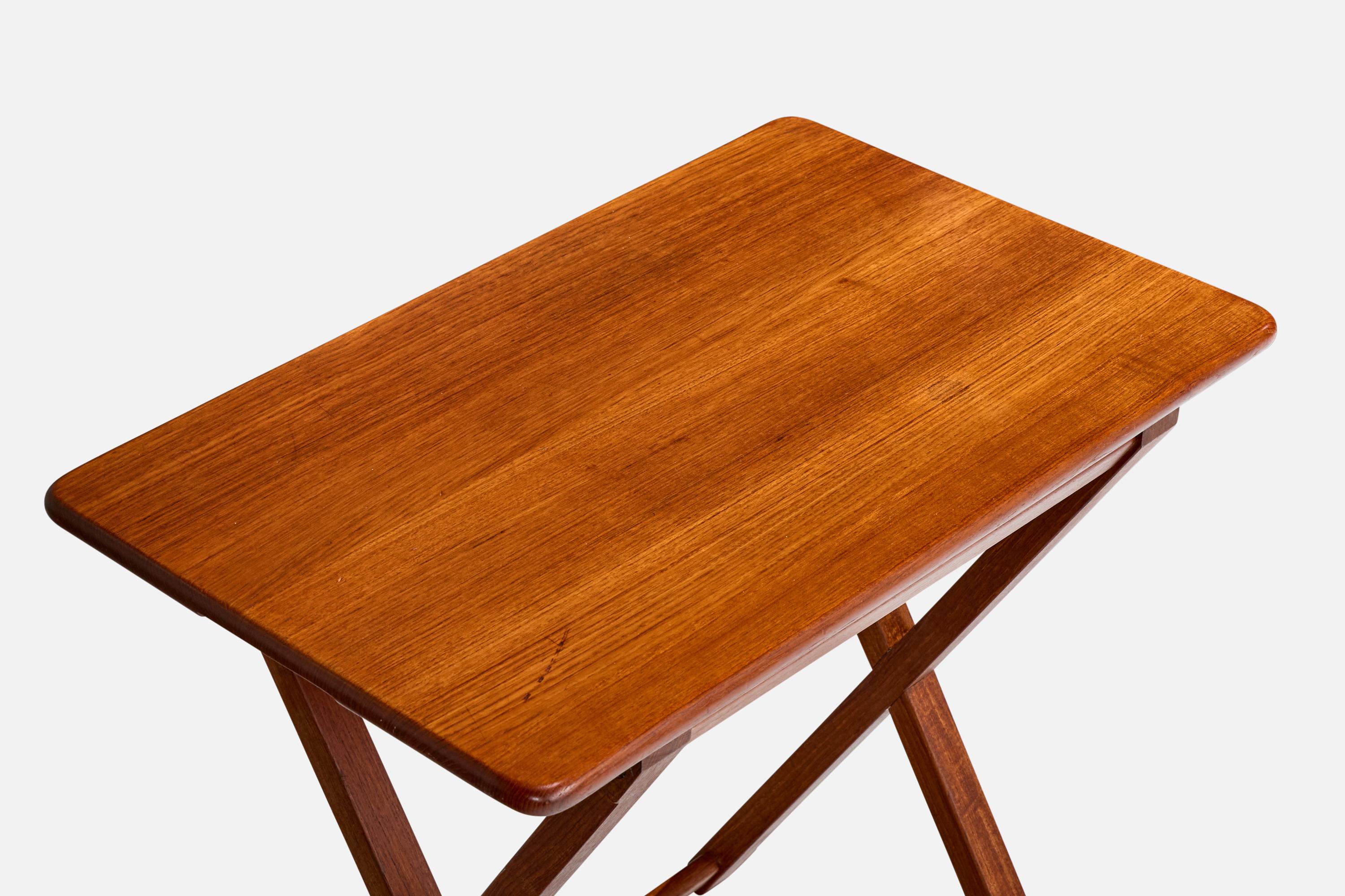Teck Designer américain, tables d'appoint en teck, États-Unis, années 1960 en vente