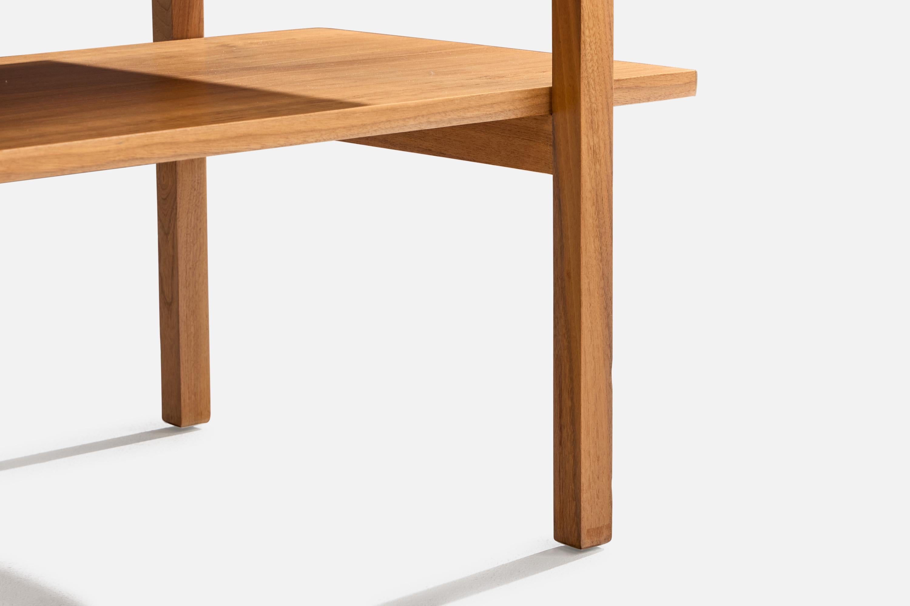 Designer américain, tables d'appoint, noyer, États-Unis, années 1950 en vente 3