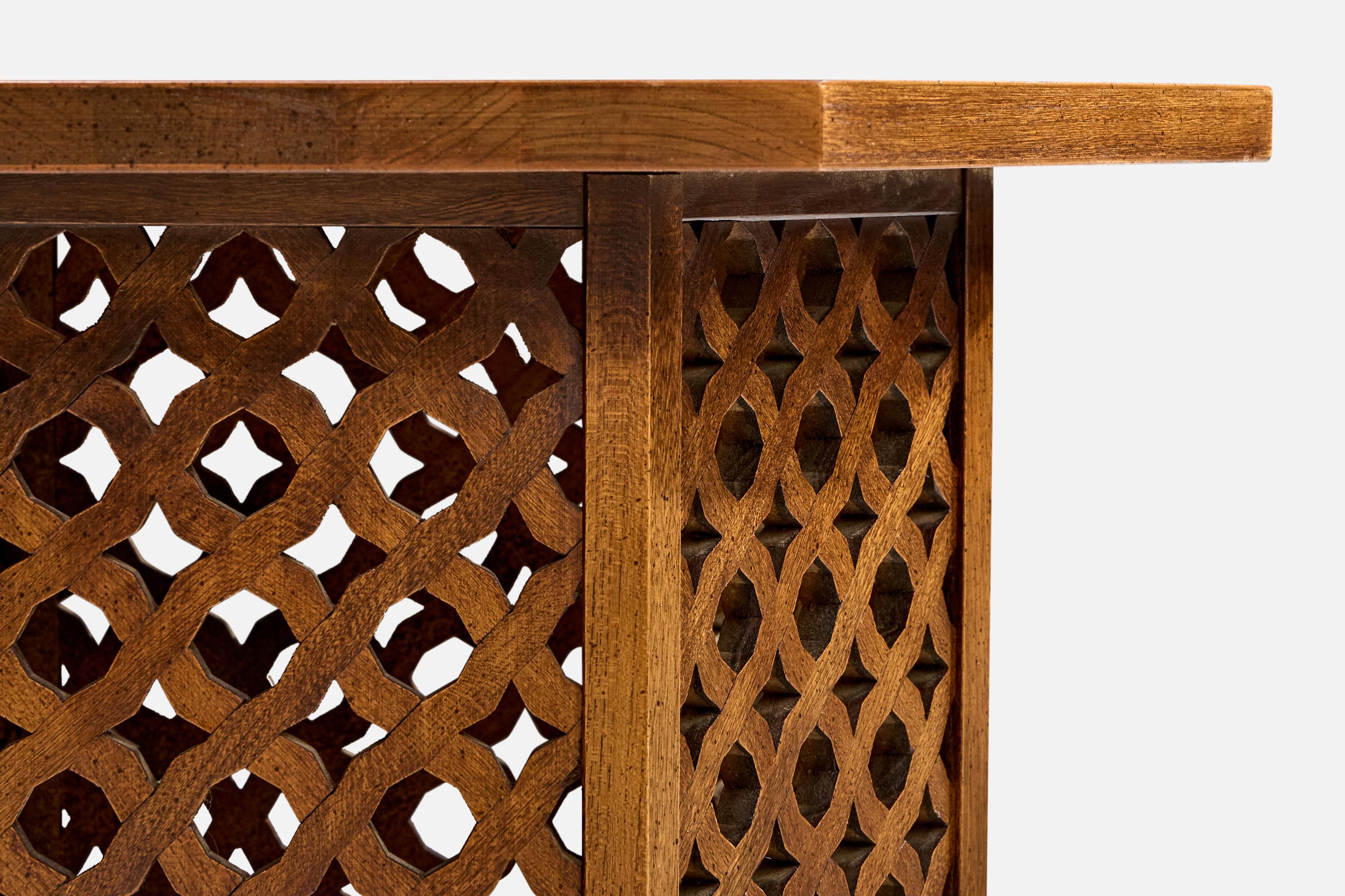 Designer américain, tables d'appoint, noyer, États-Unis, années 1950 en vente 1
