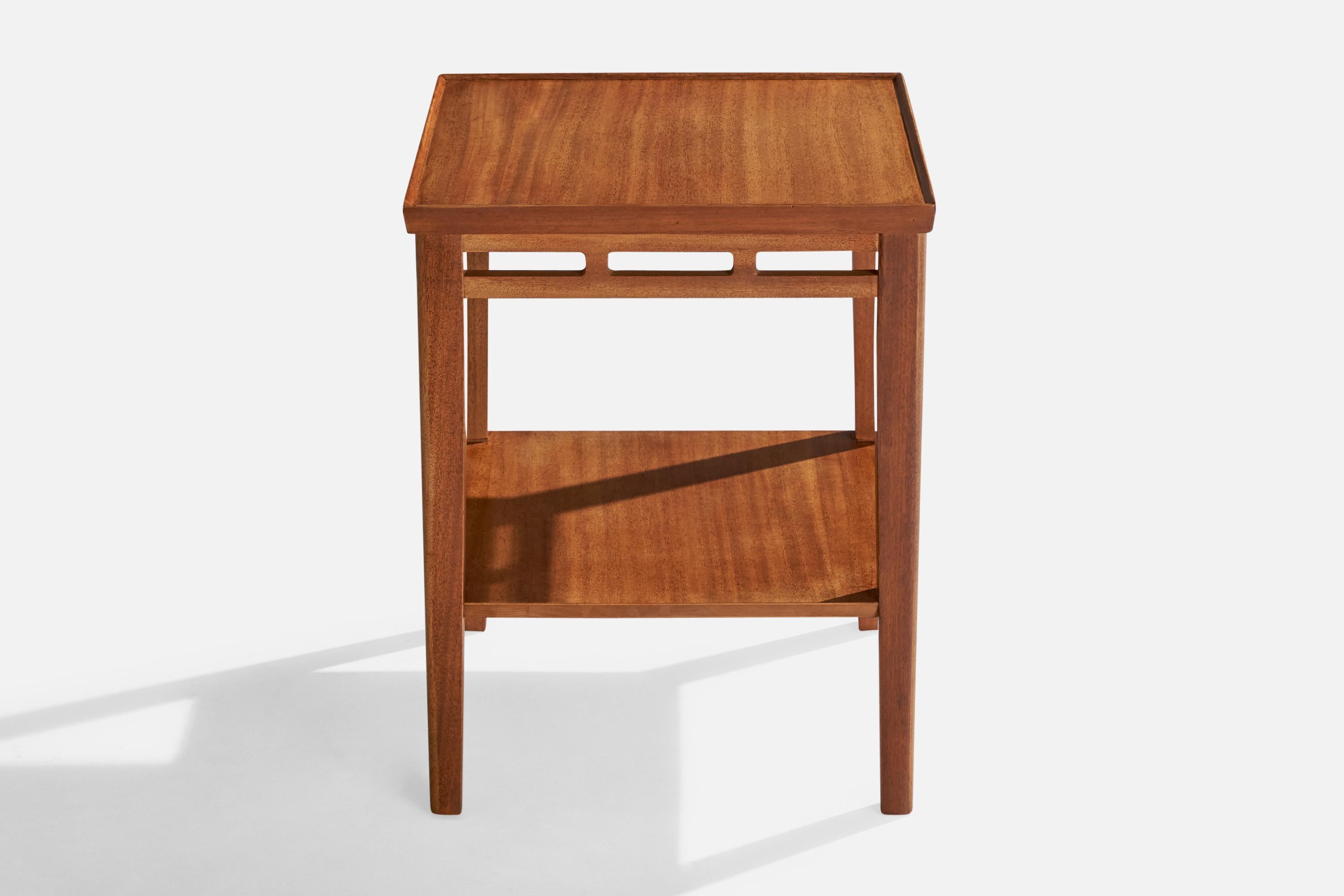 Designer américain, tables d'appoint, bois, États-Unis, années 1950 Bon état - En vente à High Point, NC