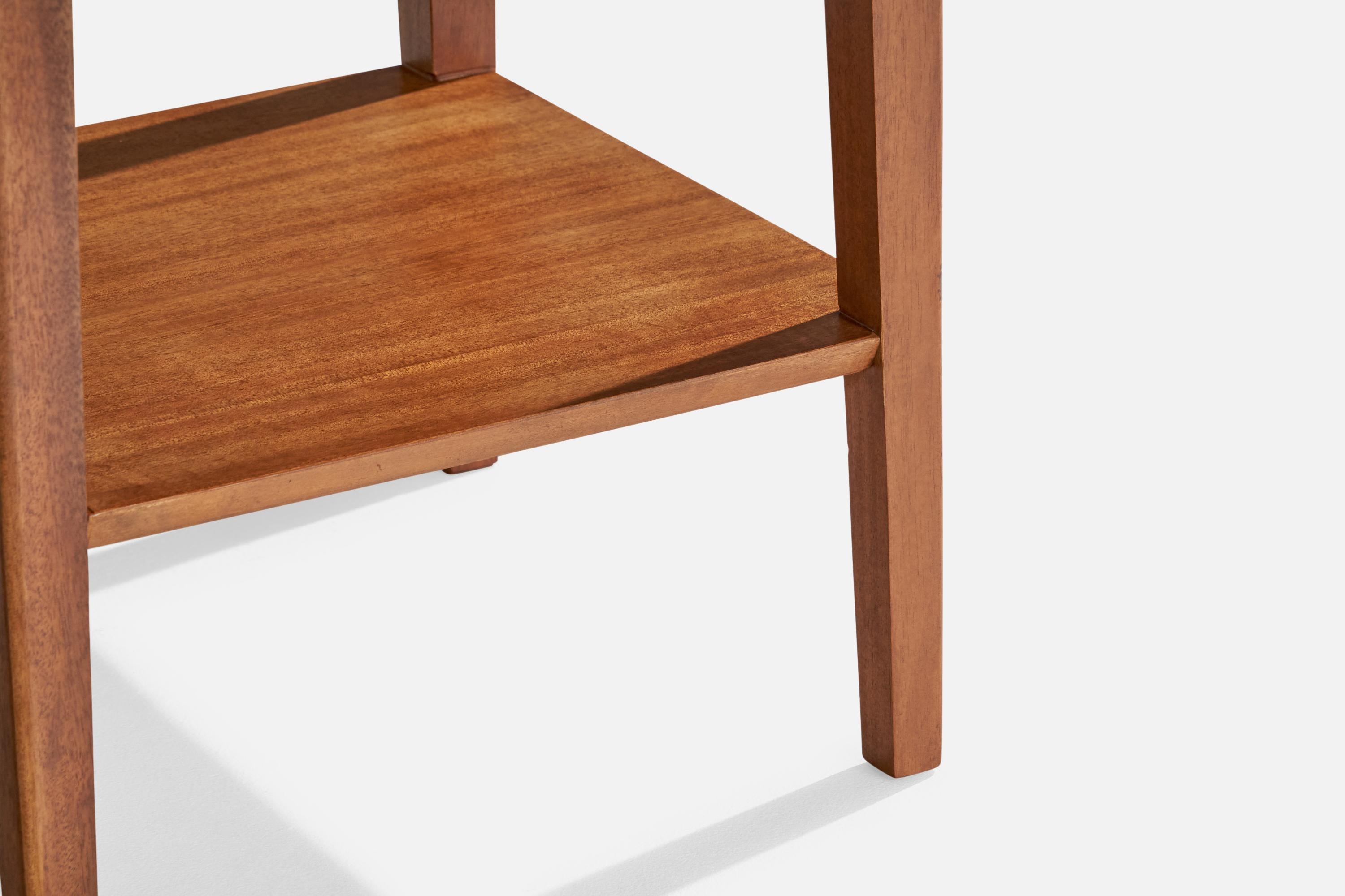 Designer américain, tables d'appoint, bois, États-Unis, années 1950 en vente 2