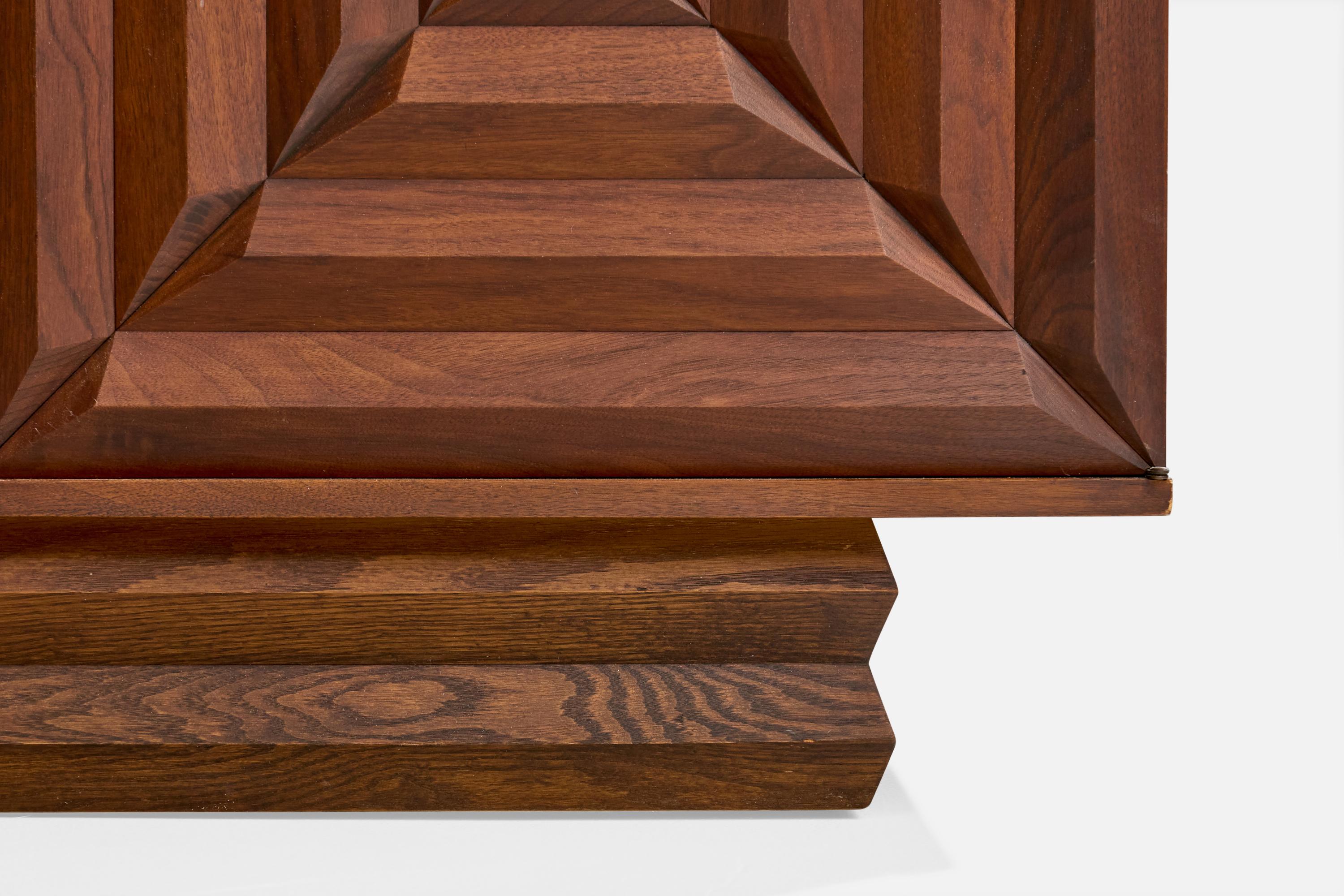 American Designer, Sideboard, Oak, USA, 1960s For Sale 5