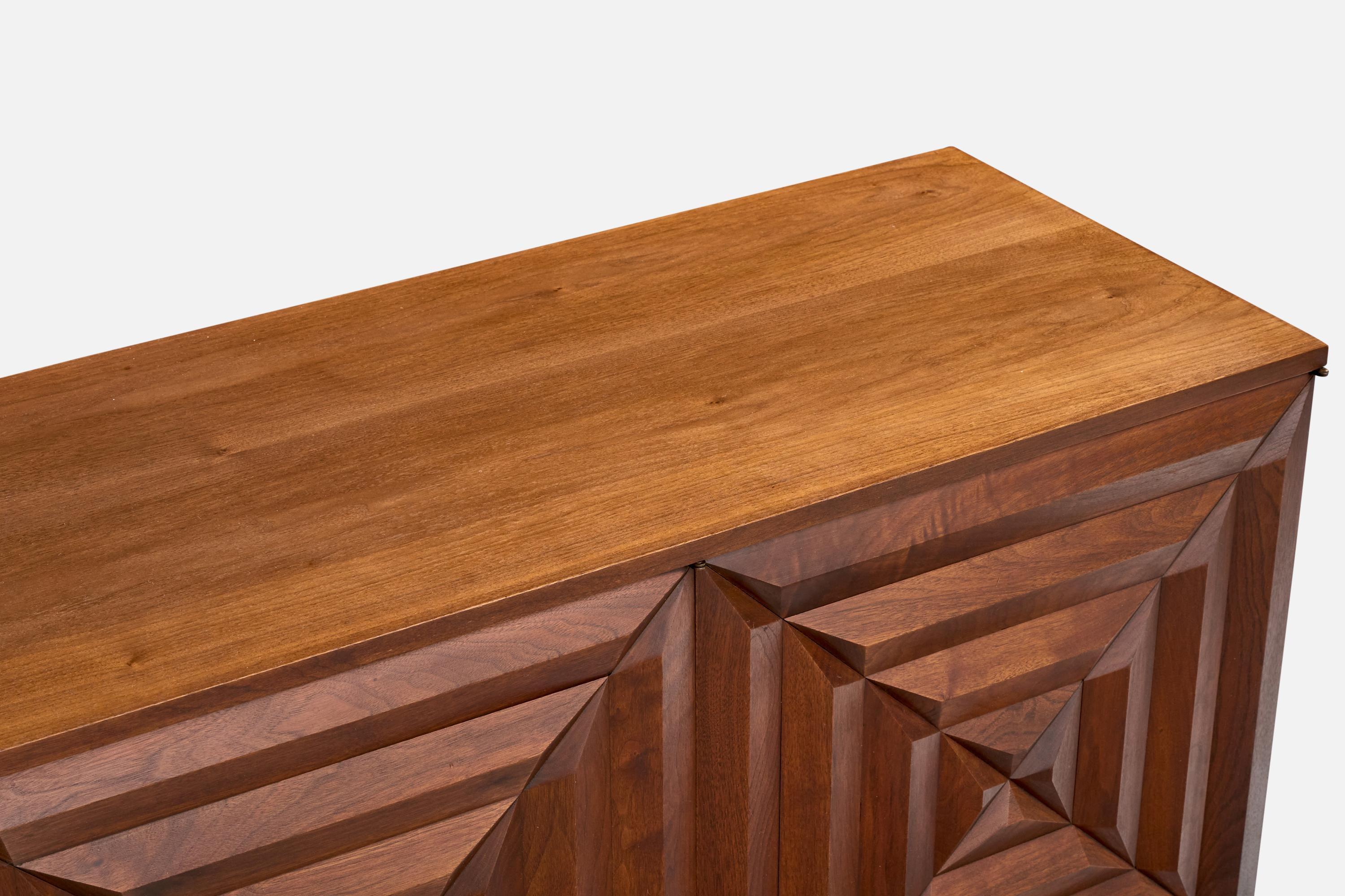 Mid-20th Century American Designer, Sideboard, Oak, USA, 1960s For Sale