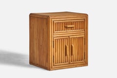 American Designer, Small Cabinet, Bamboo, USA, 1950s
