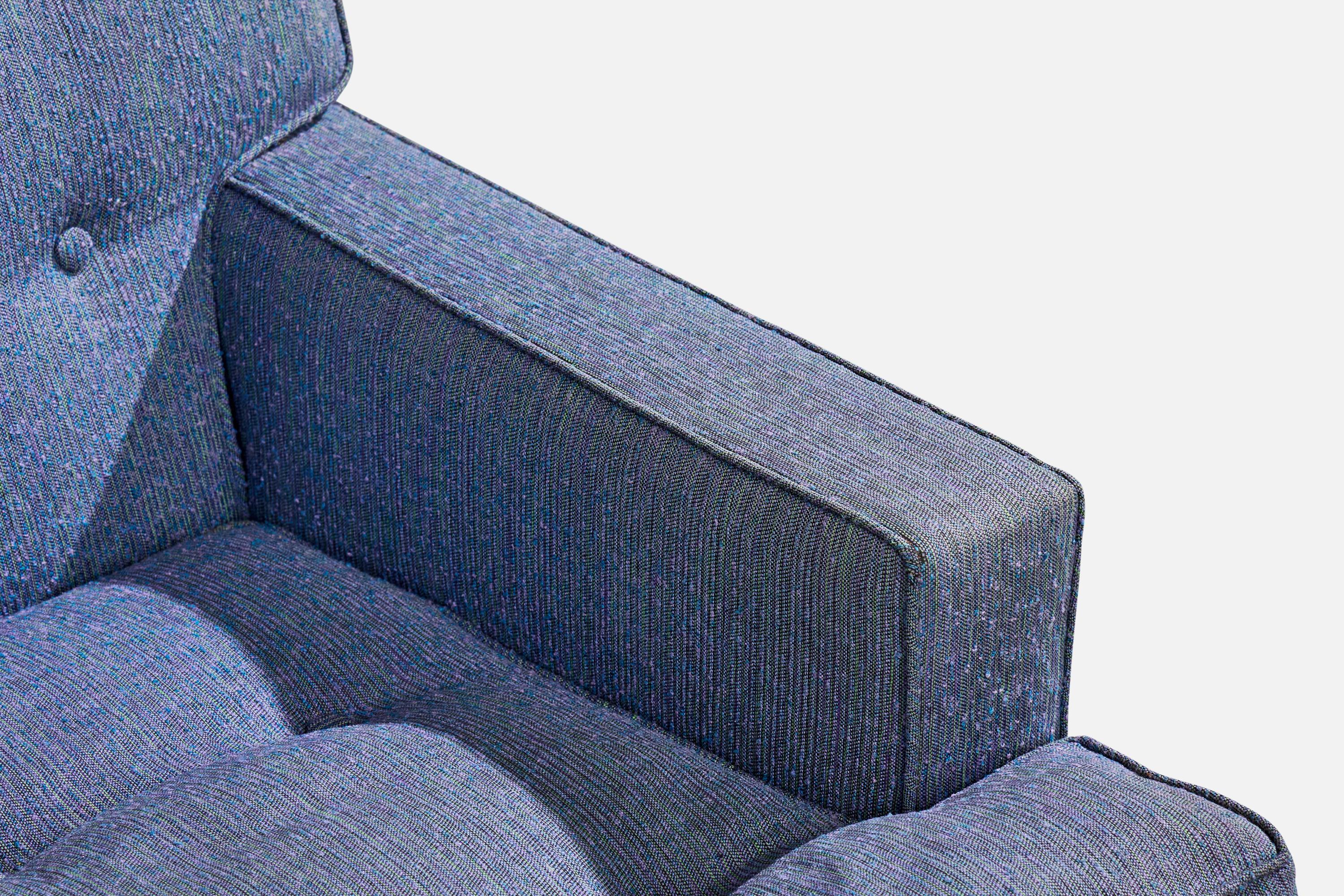 Diseñador americano, Sofá, Tela, Madera, EEUU, Años 50 en venta 4