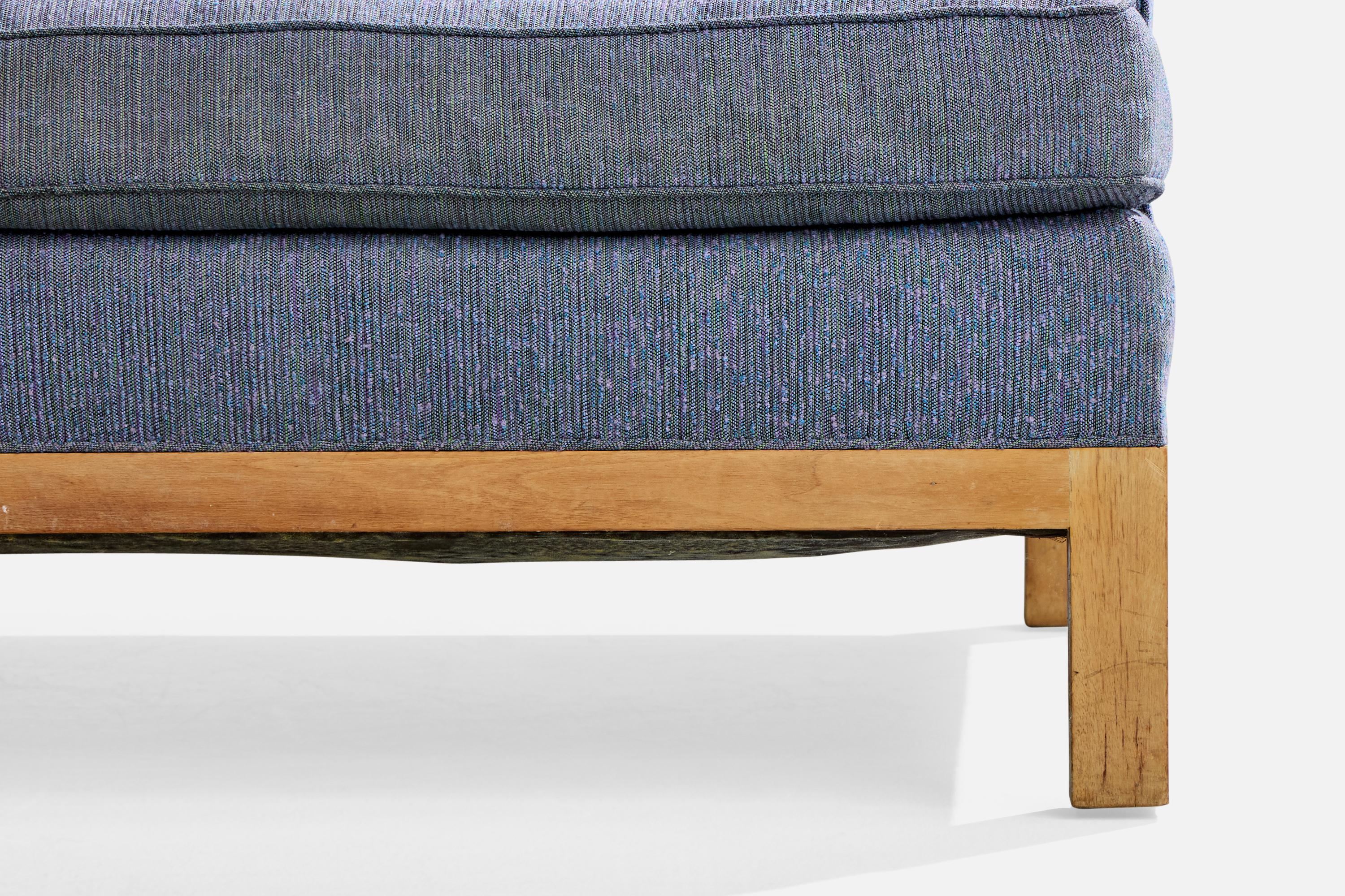 Diseñador americano, Sofá, Tela, Madera, EEUU, Años 50 en venta 6