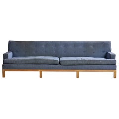 Diseñador americano, Sofá, Tela, Madera, EEUU, Años 50