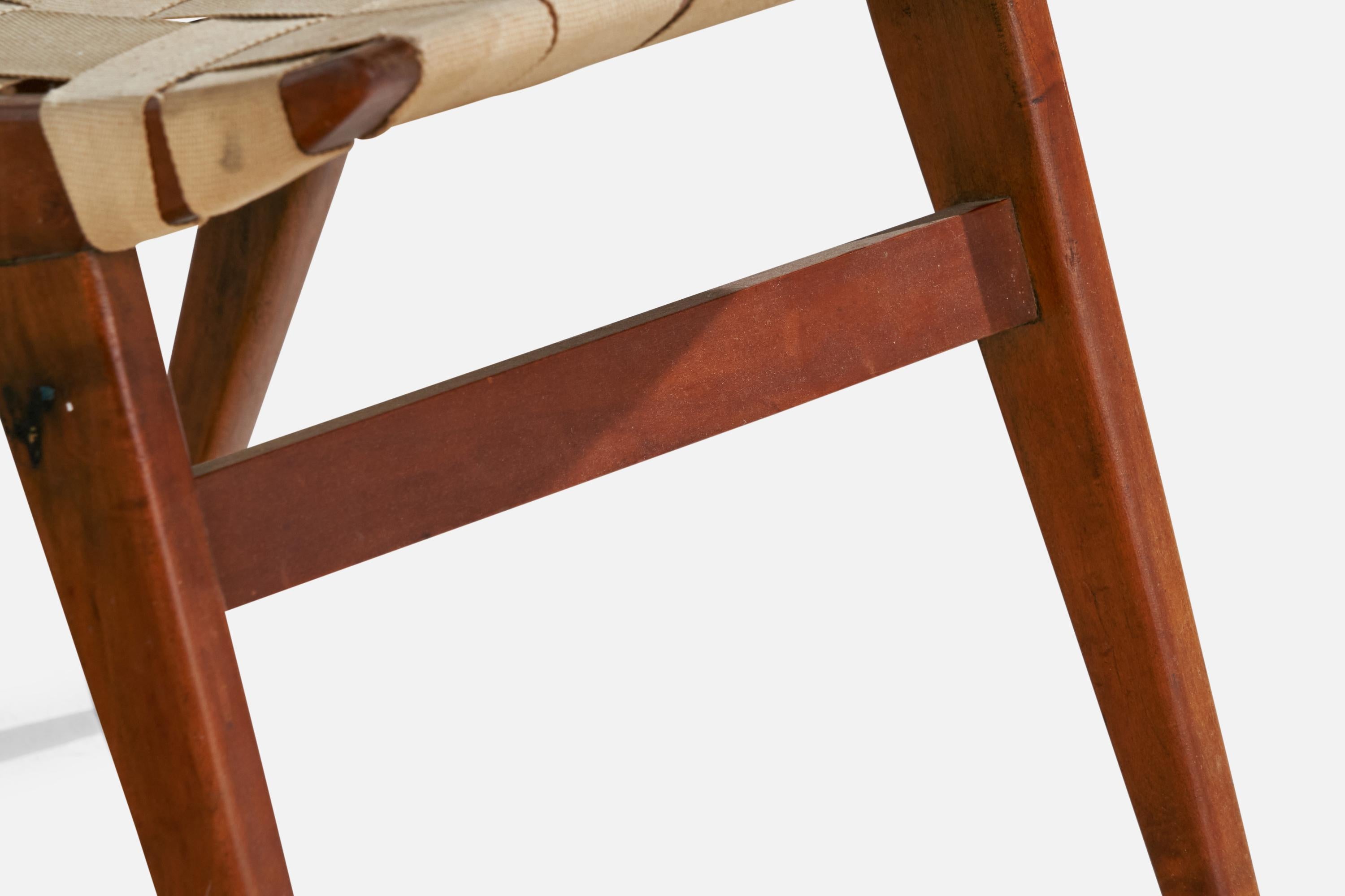 Design/One, Tabouret, Wood, Fabrice, USA, années 1950 en vente 4